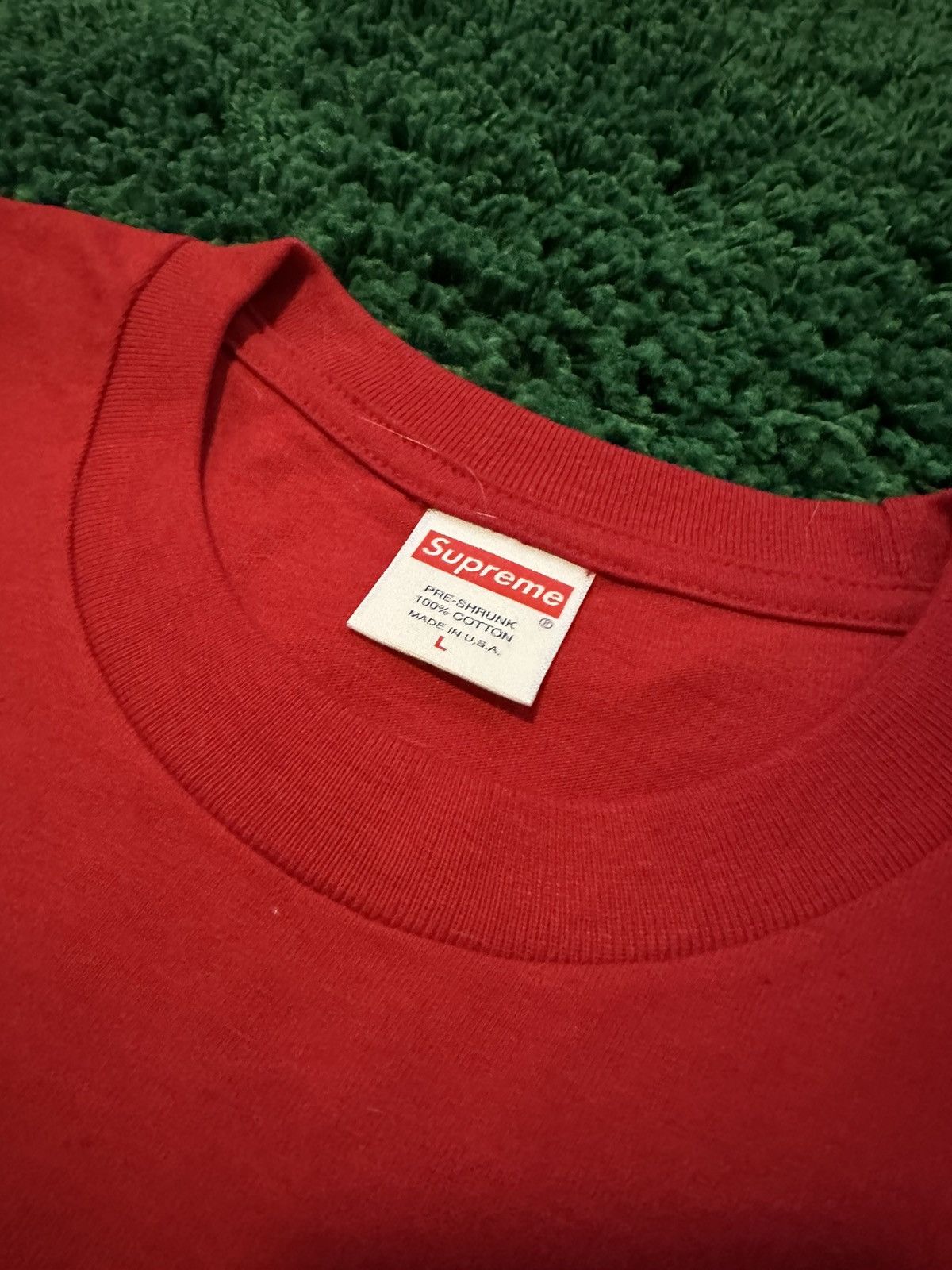 Supreme Supreme The Supremes Group Tee Red Large Size US L / EU 52-54 / 3 - 2 Thumbnail