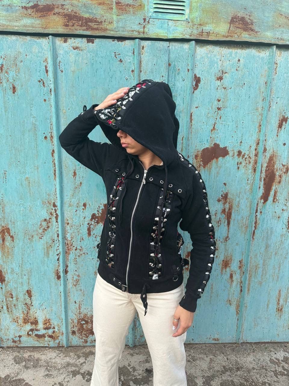 Vintage Vintage Y2K Dancing Day Elf Avantgarde Opium Hoodie owns Size US L / EU 52-54 / 3 - 1 Thumbnail