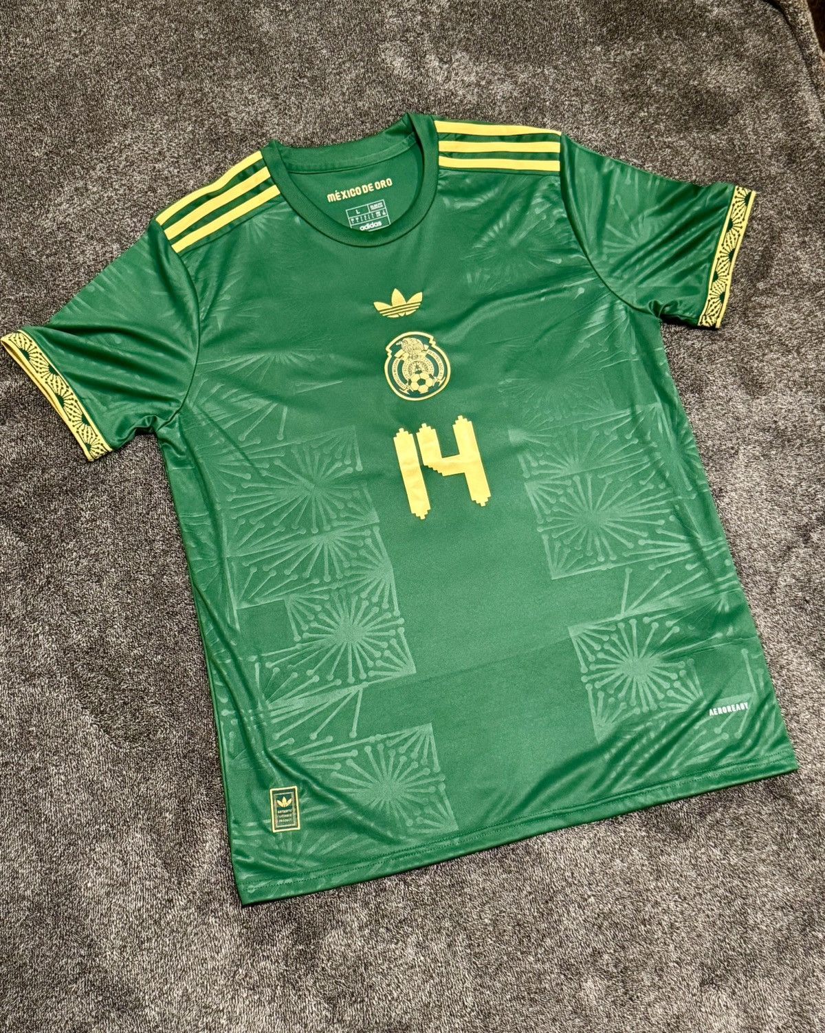 Adidas Mexico Jersey Chicharito #14 Size US L / EU 52-54 / 3 - 1 Thumbnail