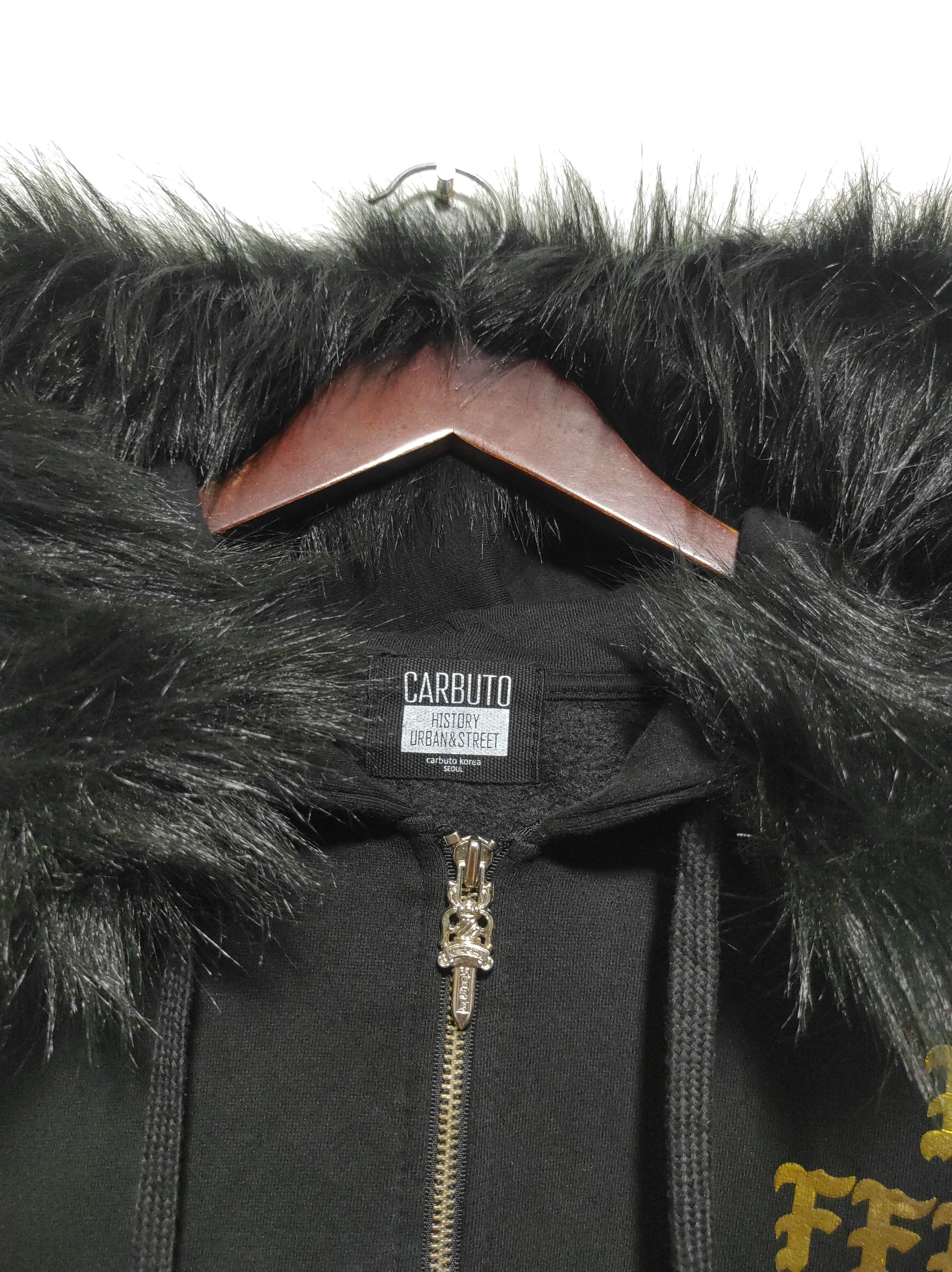 Le Grande Bleu (L.G.B.) Carbuto Zip Fur Hoodie Inspired Chrome Hearts Cross Size US L / EU 52-54 / 3 - 13 Thumbnail