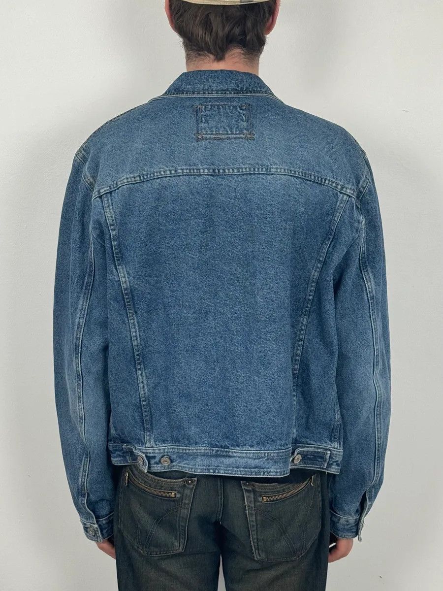 Marithe + Francois Girbaud 1990s Marithé + François Girbaud Blue Structured Denim Jacket Size US M / EU 48-50 / 2 - 3 Thumbnail