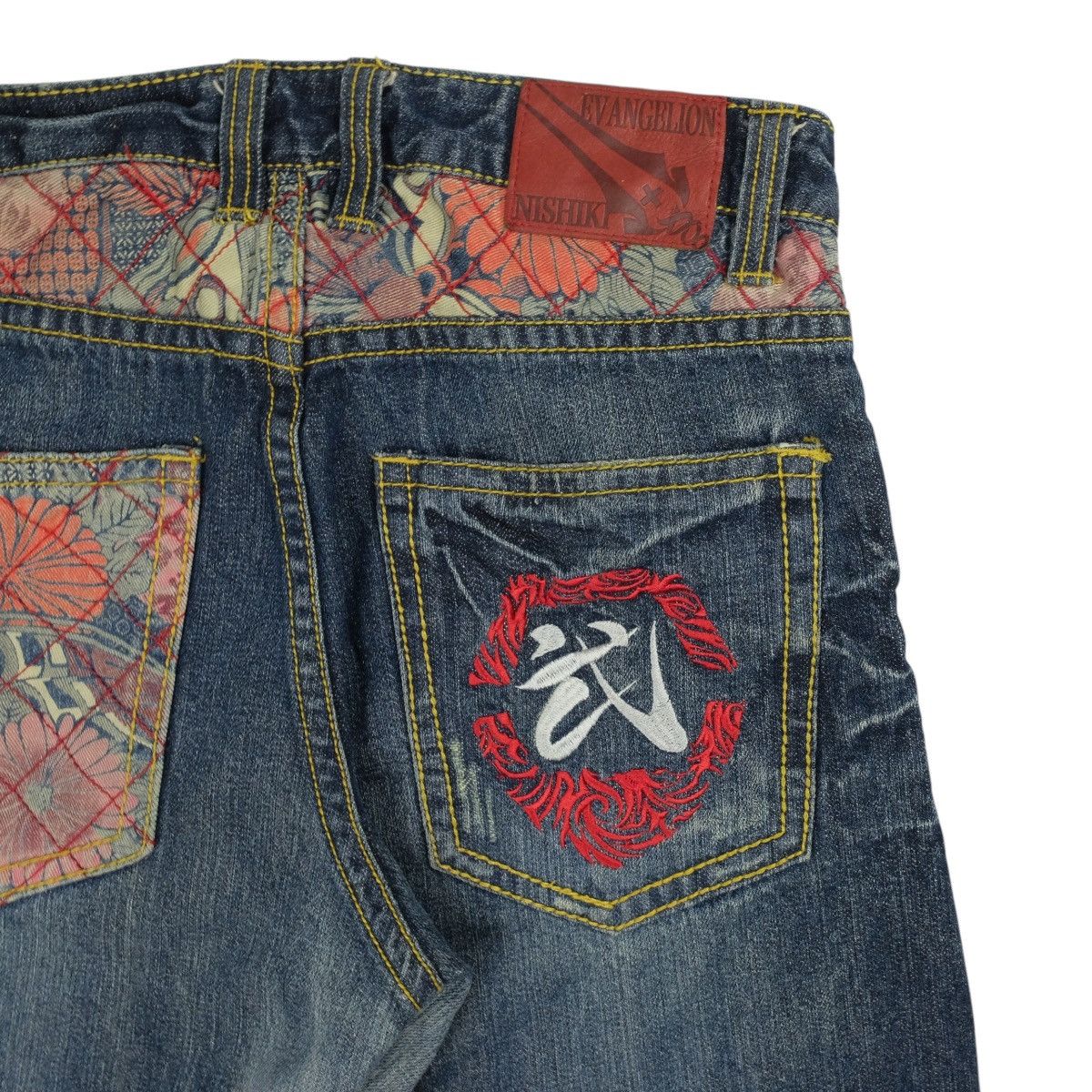 Japanese Brand Nishiki Evangelion Jeans Size US 30 / EU 46 - 8 Thumbnail