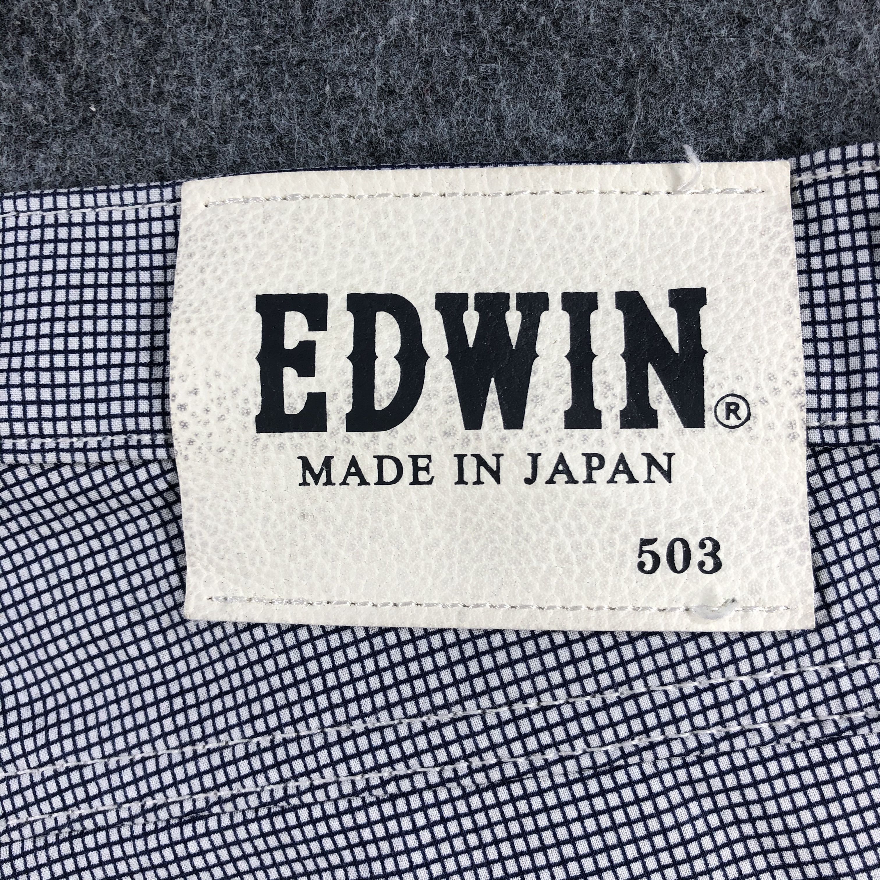 Edwin × Vintage Vintage Edwin Earth Tone Jeans-J1825 Size US 35 - 3 Thumbnail