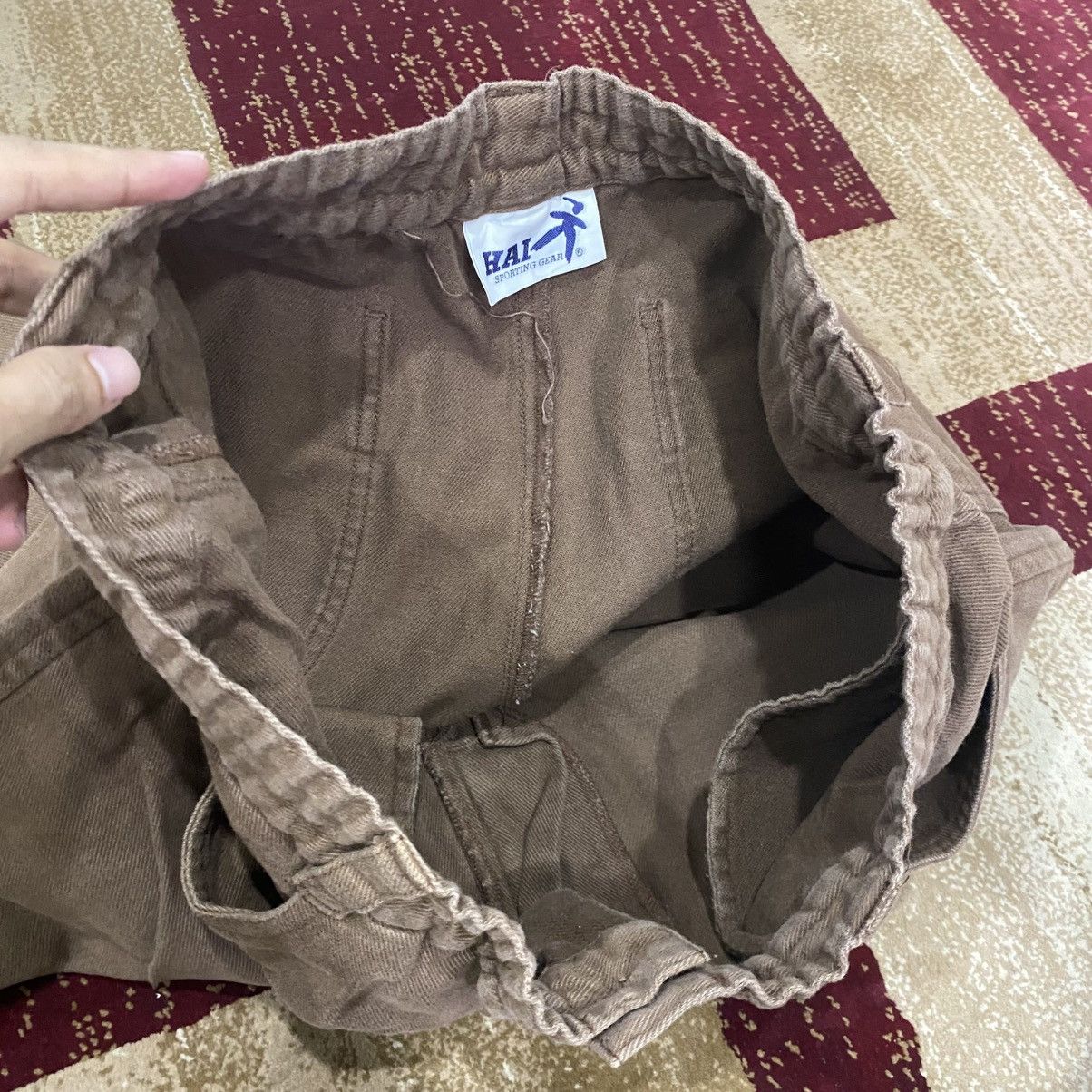 Hai Sporting Gear Archive Hai Sporting Gear Issey Miyake Brown Baggy Pants Size US 30 / EU 46 - 11 Thumbnail