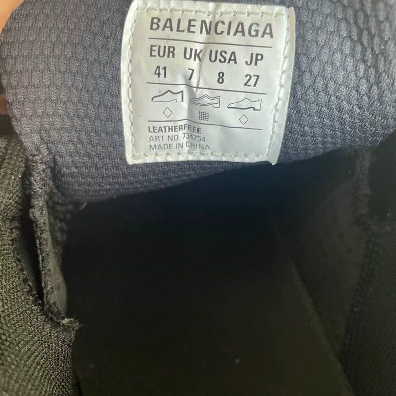 Balenciaga Balenciaga Black Rhinestone Sneakers Size 41-2505 Size US 8 / EU 41 - 7 Thumbnail