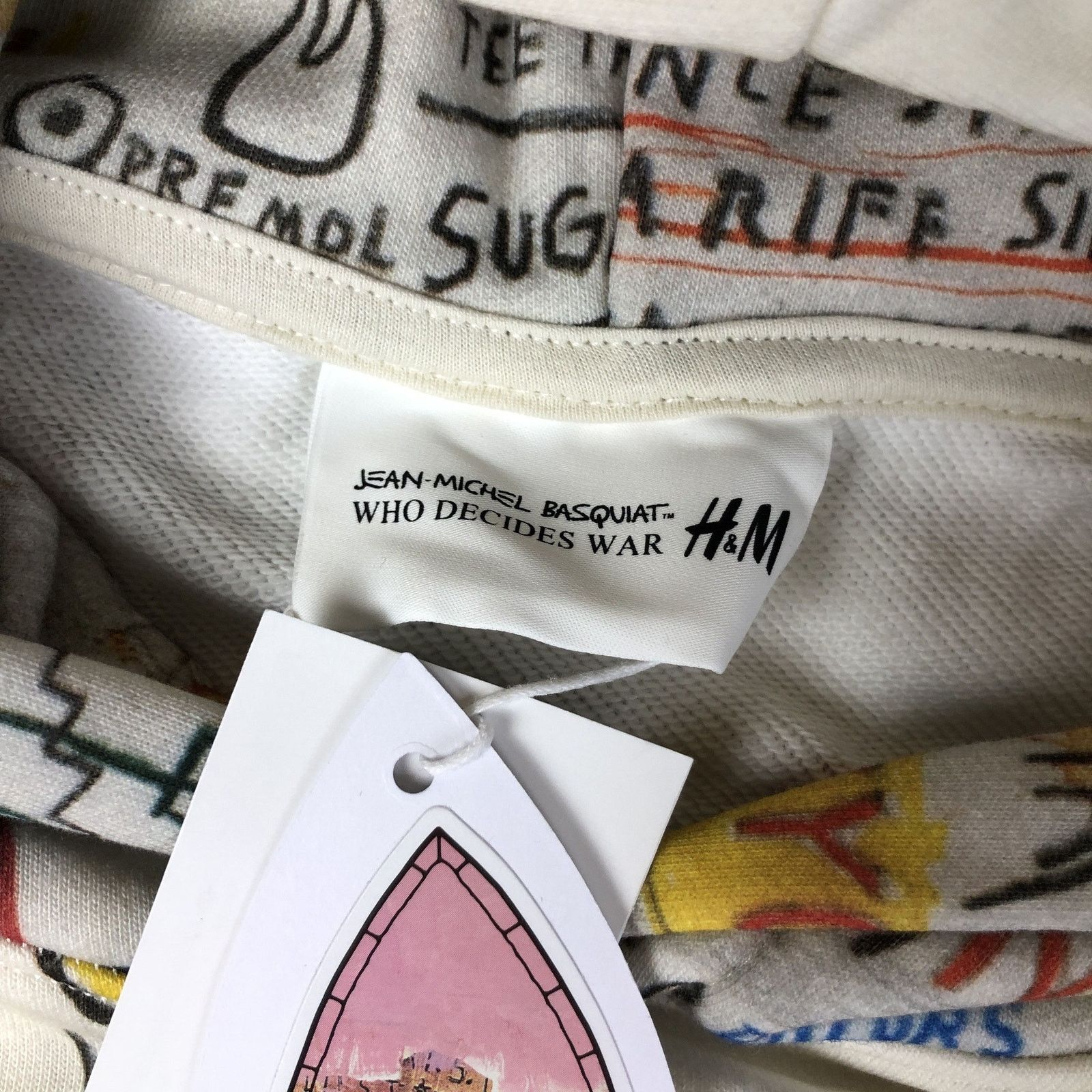 Ev Bravado × H&M × Who Decides War Who Decides War x Basquiat x Ev Bravado Graffiti Hoodie Size US S / EU 44-46 / 1 - 5 Thumbnail