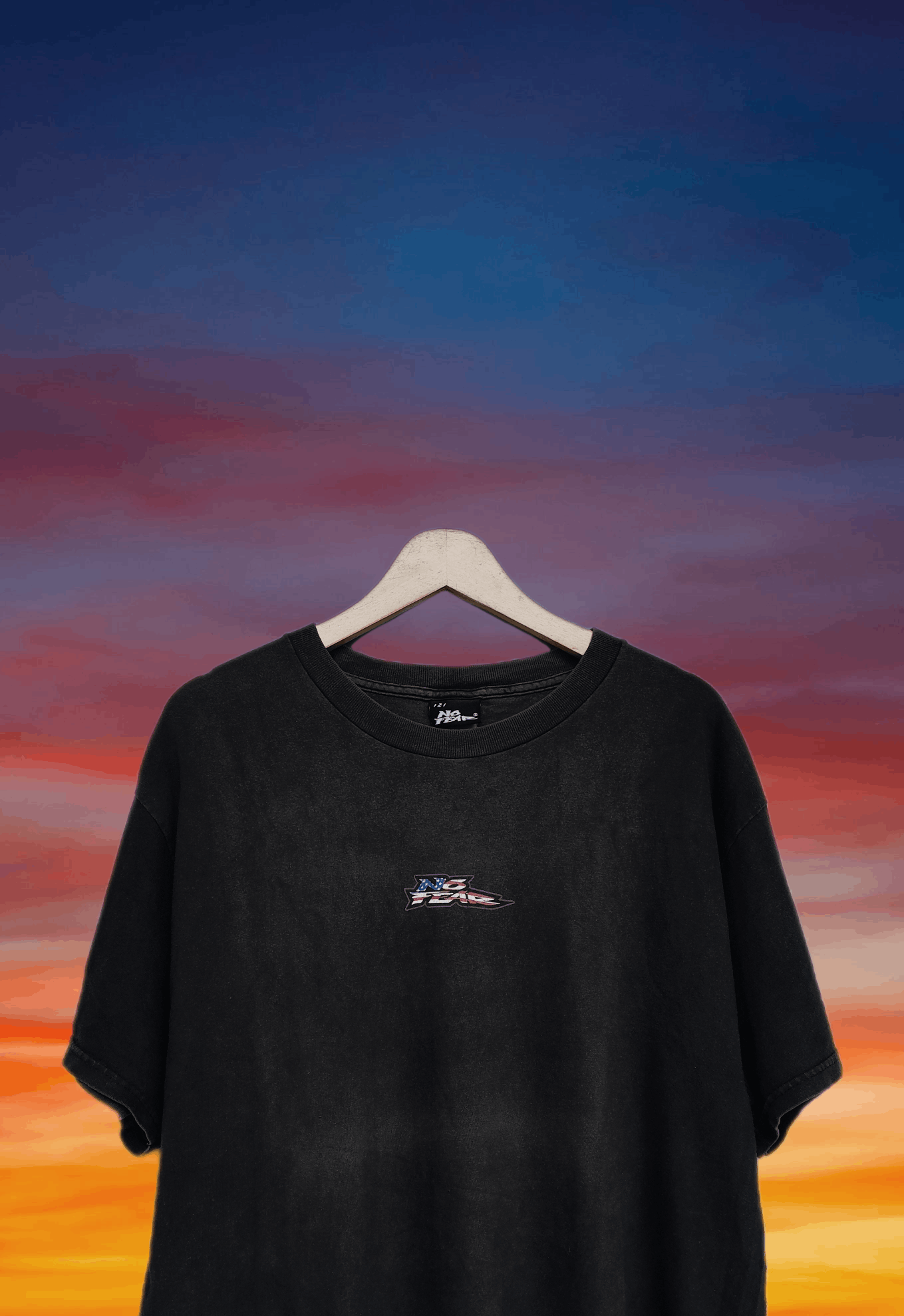 No Fear Streetwear Vintage 90s No Fear Clothing Surf Skate T-Shirt Size US L / EU 52-54 / 3 - 3 Thumbnail