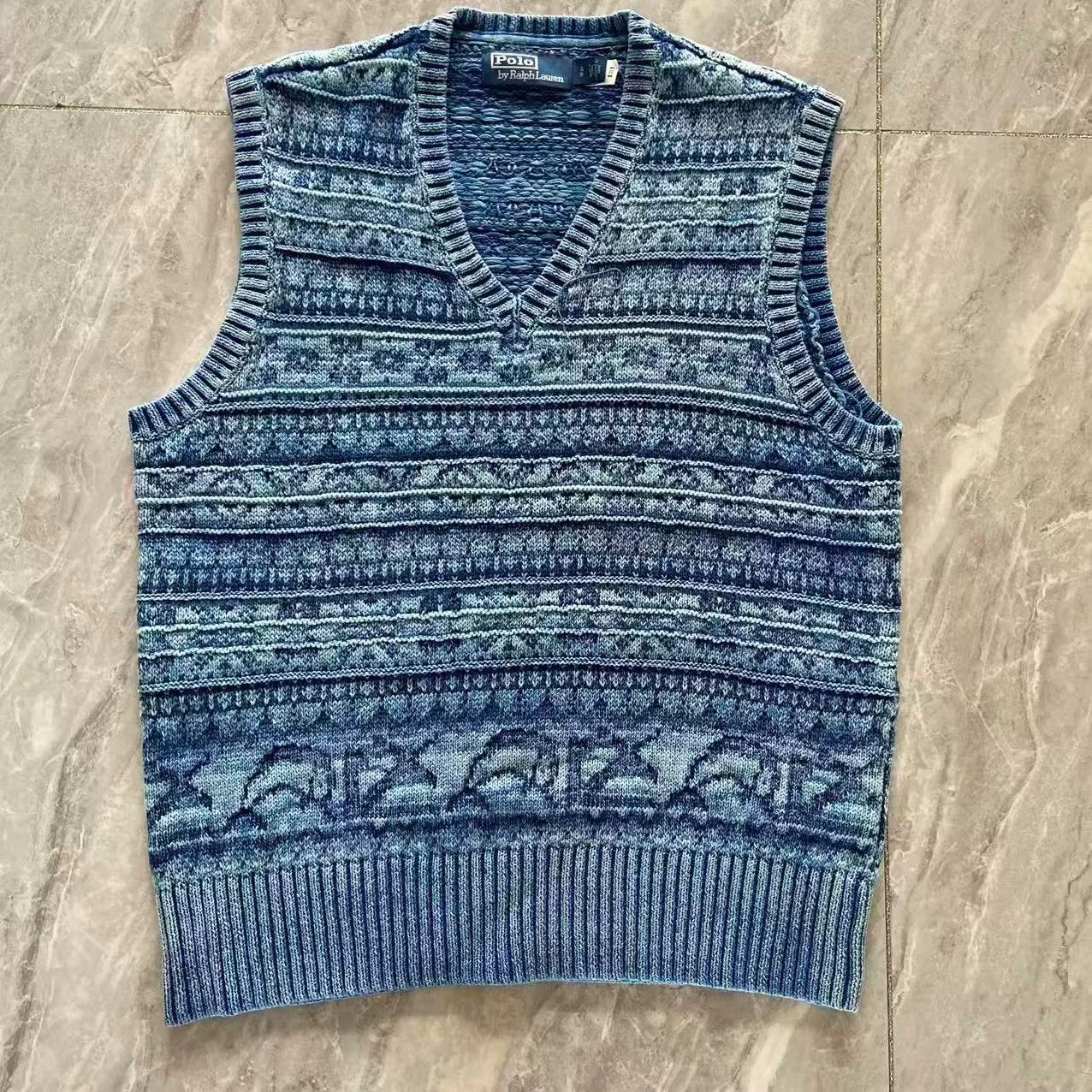 Ralph Lauren Ralph Lauren Fair Isle Cotton Knit Vest Size US M / EU 48-50 / 2 - 1 Thumbnail