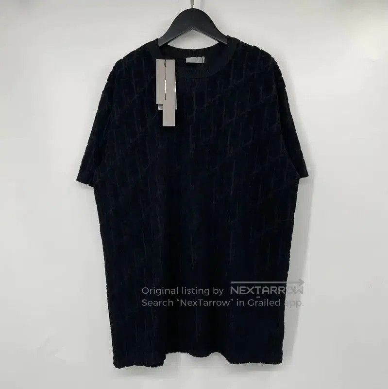 Dior Dior Black Cotton Short Sleeve T-Shirt . Size US XL / EU 56 / 4 - 1 Thumbnail
