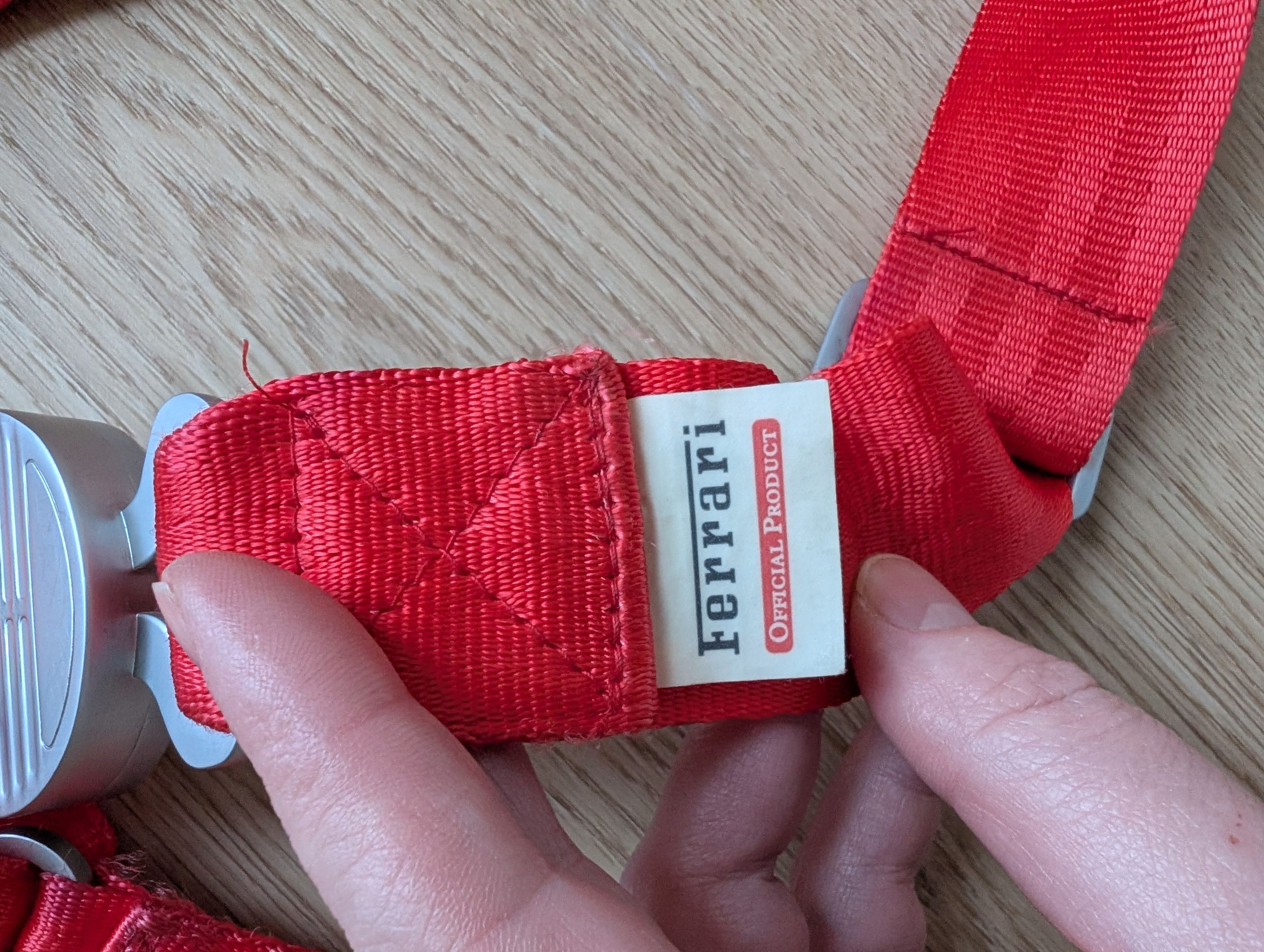Ferrari VINTAGE 90’s FERARRI F-1 RACING GEAR BELT Y2K Size ONE SIZE - 6 Thumbnail
