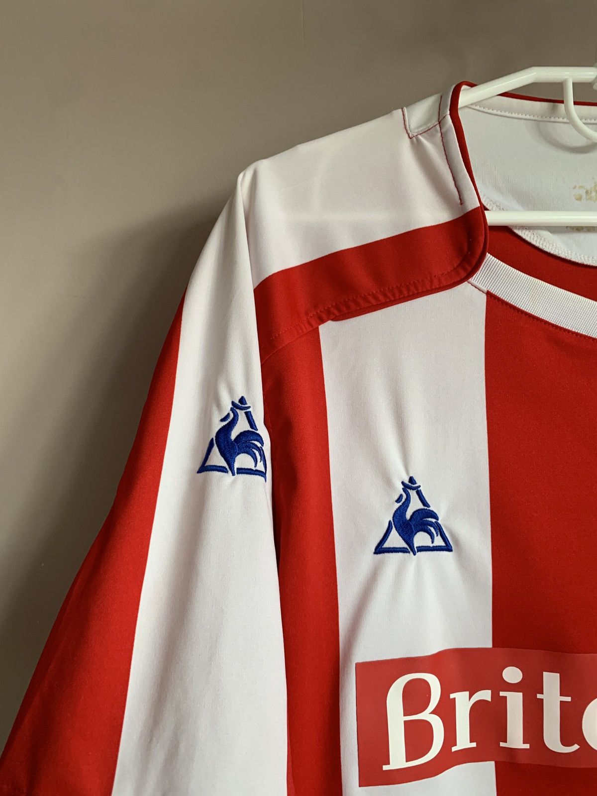 Le Coq Sportif × Vintage Stoke City Home Football Shirt Le Coq Sportif Vintage Jersey Size US XL / EU 56 / 4 - 3 Thumbnail