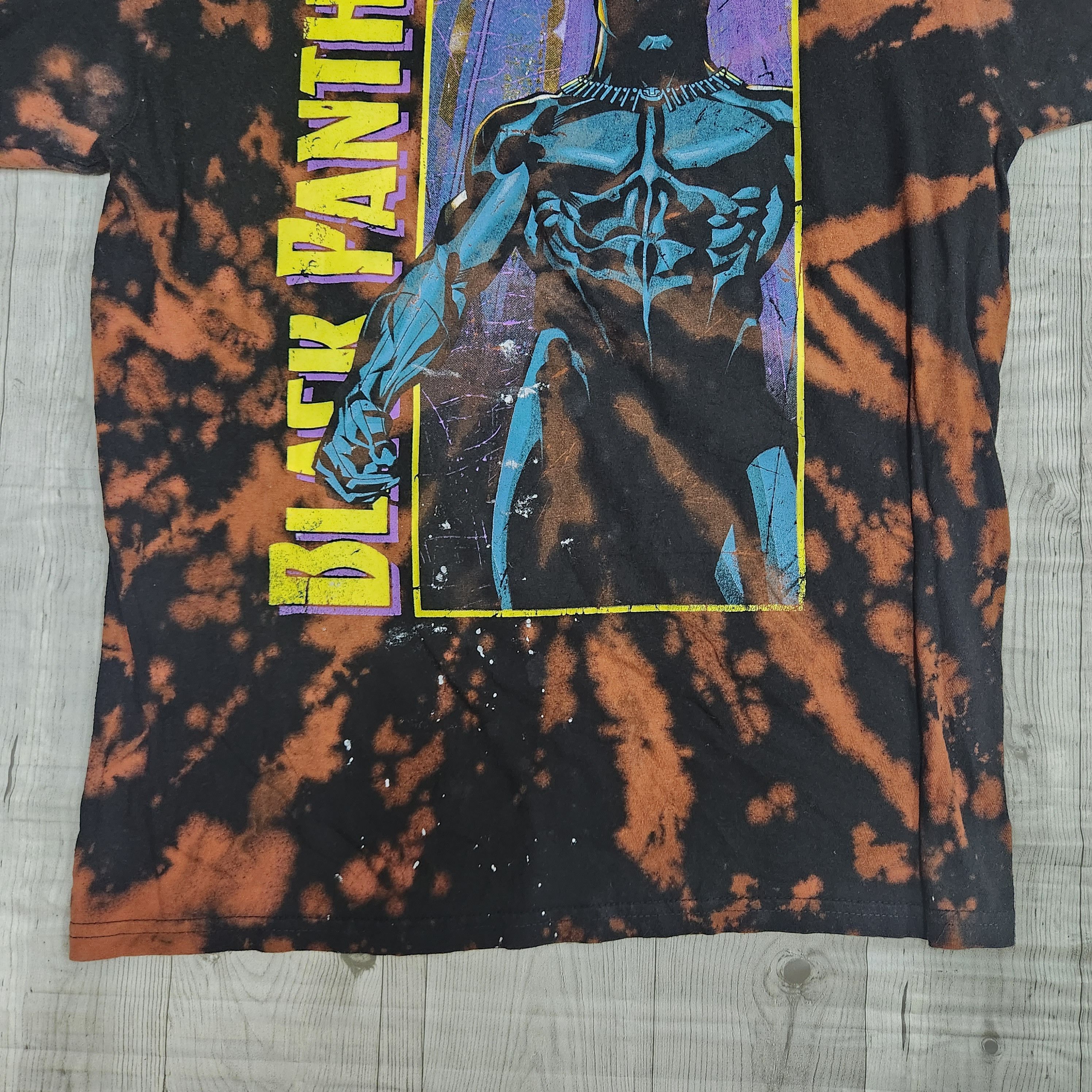 Cartoon Network × Marvel Comics Mad Engine Black Panter Marvel Comic Tye Dye Size US M / EU 48-50 / 2 - 17 Thumbnail