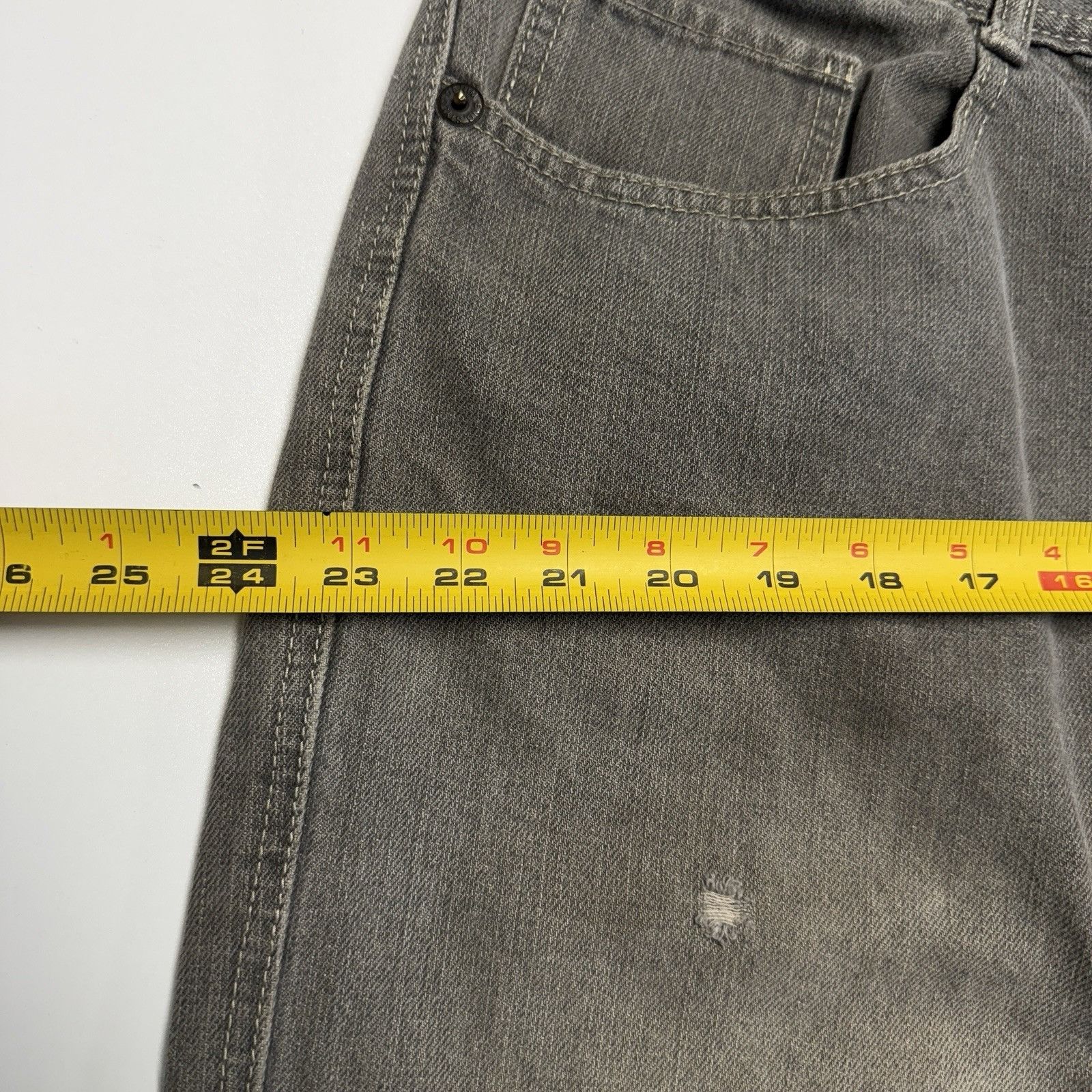 Vintage Vintage Y2K Stylo Jeans Mens (40x30) 38x28 Faded Gray Size US 40 / EU 56 - 16 Thumbnail