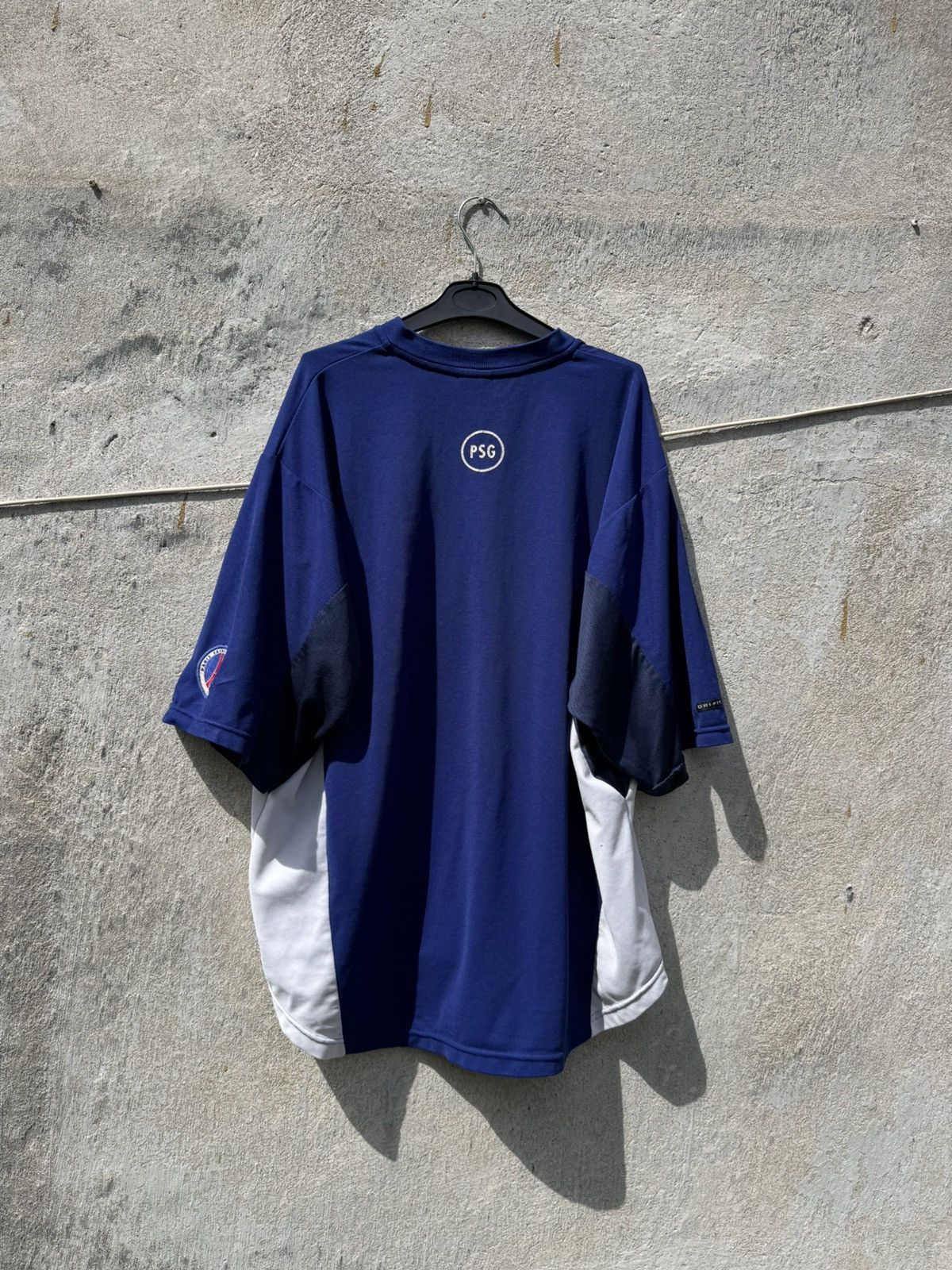 Nike 00s Paris Saint Germain Oversized Jersey Y2K Blokecore XL Size US XL / EU 56 / 4 - 11 Thumbnail