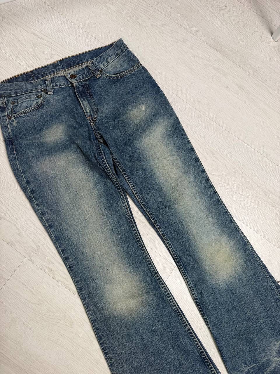 Levi's Vintage Levi's 522 Bootcut Jeans Distressed Faded Denim Y2K Size US 28 / EU 44 - 3 Thumbnail