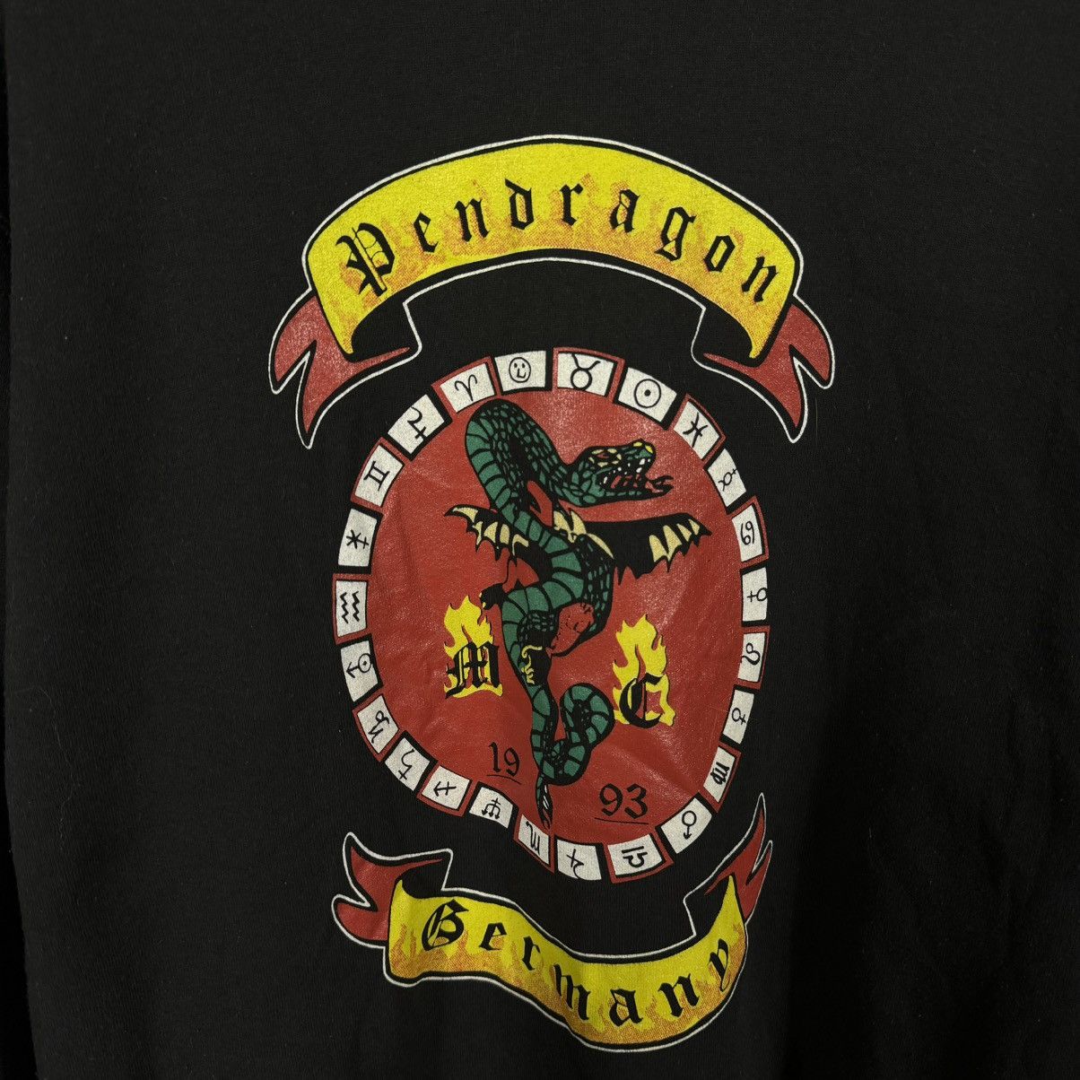 Band Tees Vintage 90s Pendragon Metal Band Crewneck Size US XL / EU 56 / 4 - 4 Thumbnail