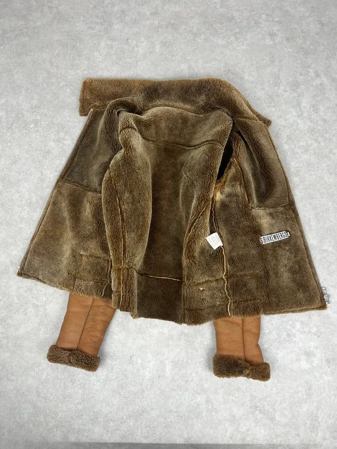 Dirk Bikkembergs 2000s Dirk Bikkembergs Brown Shearling Leather Jacket Size US M / EU 48-50 / 2 - 8 Thumbnail