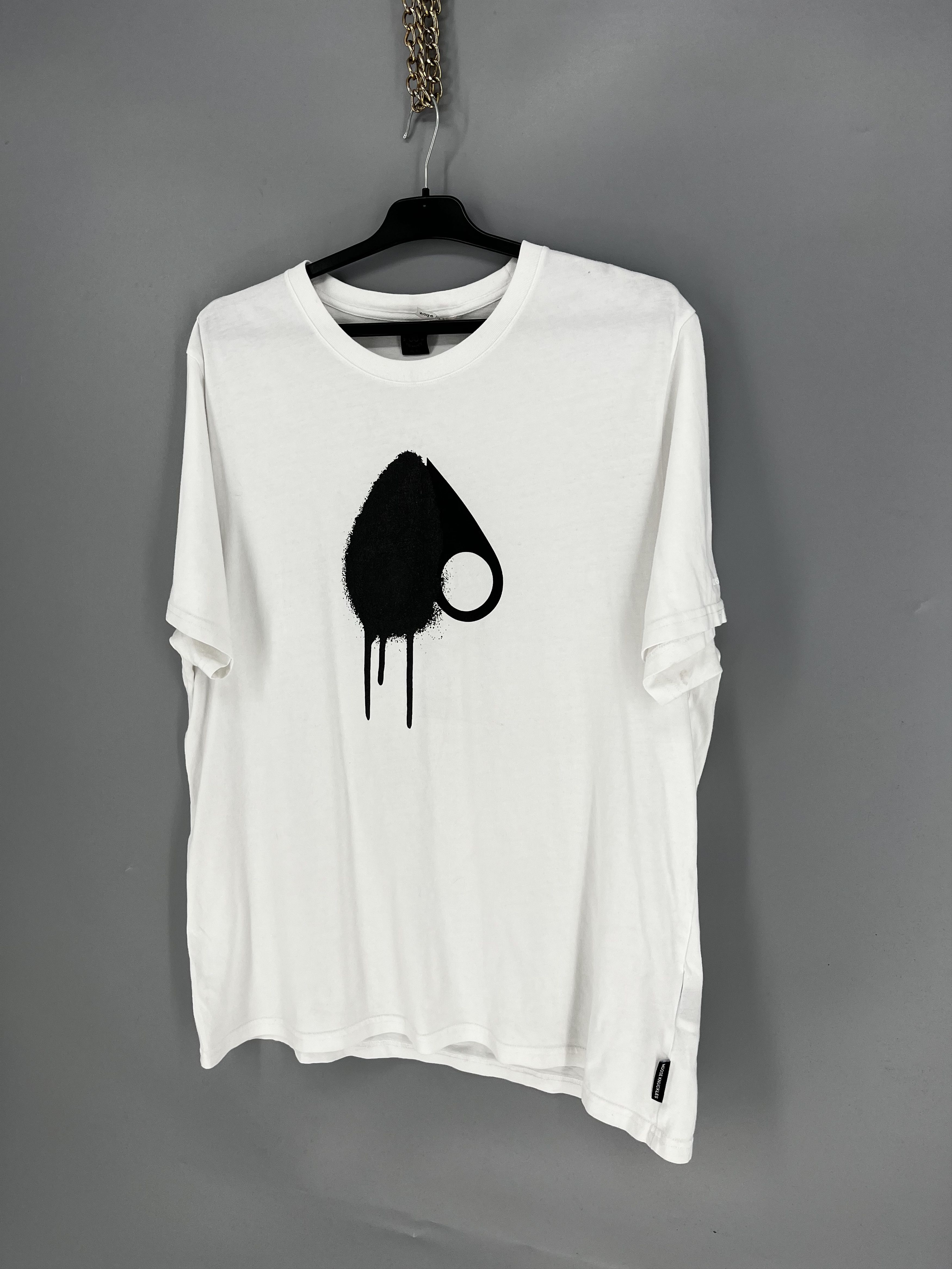 Moose Knuckles Moose Knuckles Augustine T-shirt White With Logo Print Size US XL / EU 56 / 4 - 3 Thumbnail
