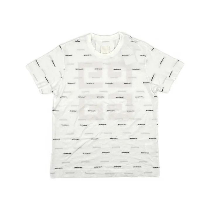 Givenchy Givenchy Givenchy SS25 Lettered Short Sleeve TShirt -2507 Size US M / EU 48-50 / 2 - 2 Thumbnail