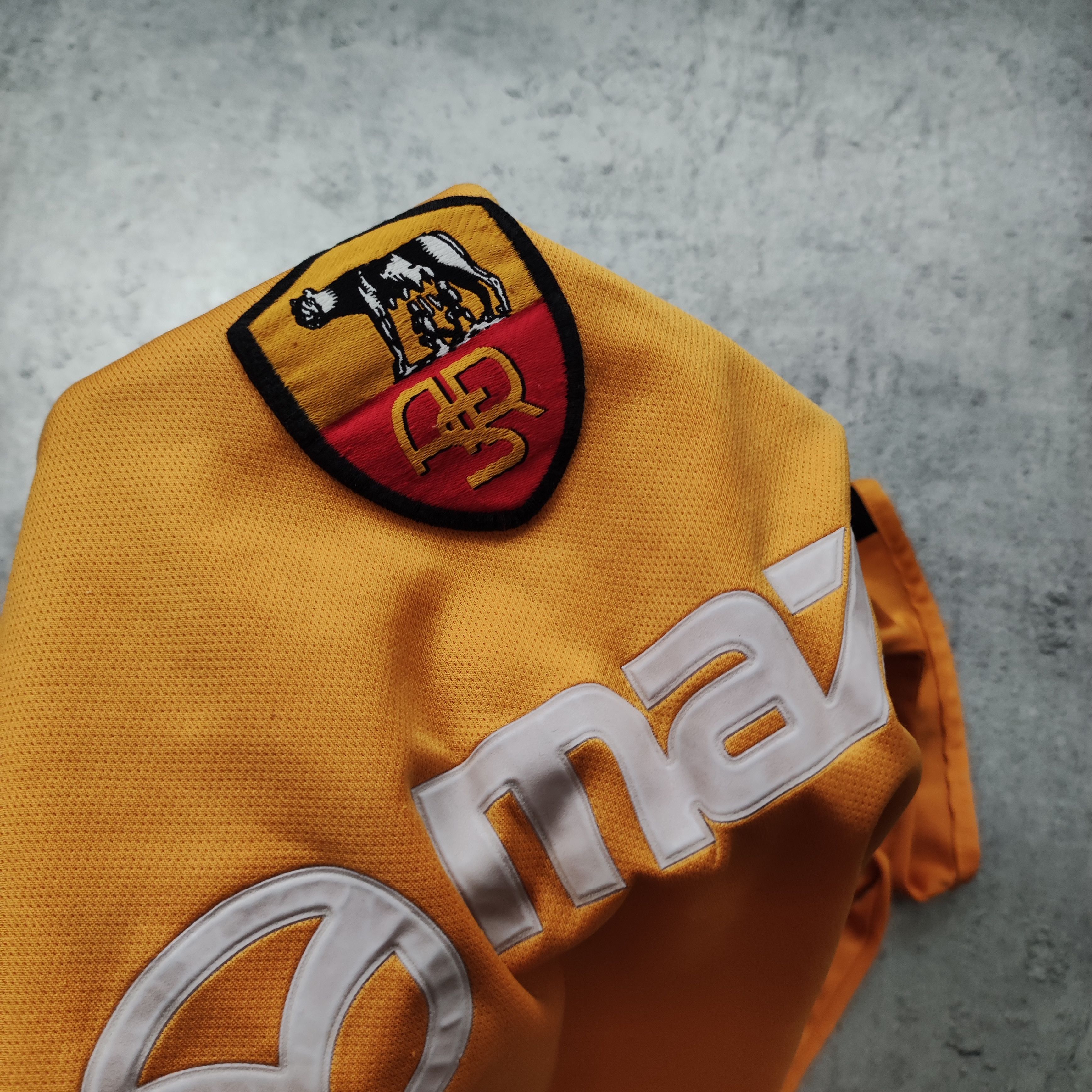 Vintage Vintage RARE 2003/04 AS Roma Third Football Jersey Size US M / EU 48-50 / 2 - 7 Thumbnail