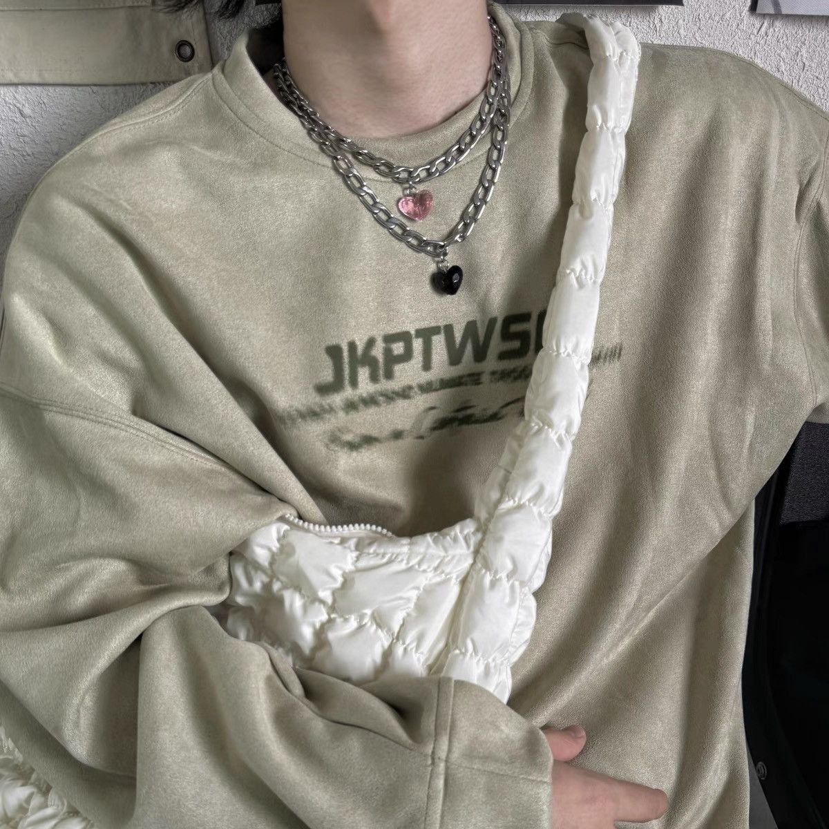 Designer × Japanese Brand × Vintage Retro punk necklace Size ONE SIZE - 1 Thumbnail
