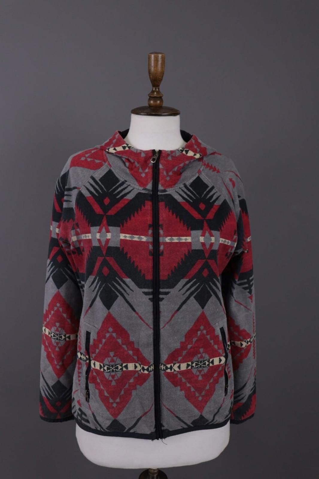 Lauren Active Ralph Lauren Sweater Hooded Track Jacket M