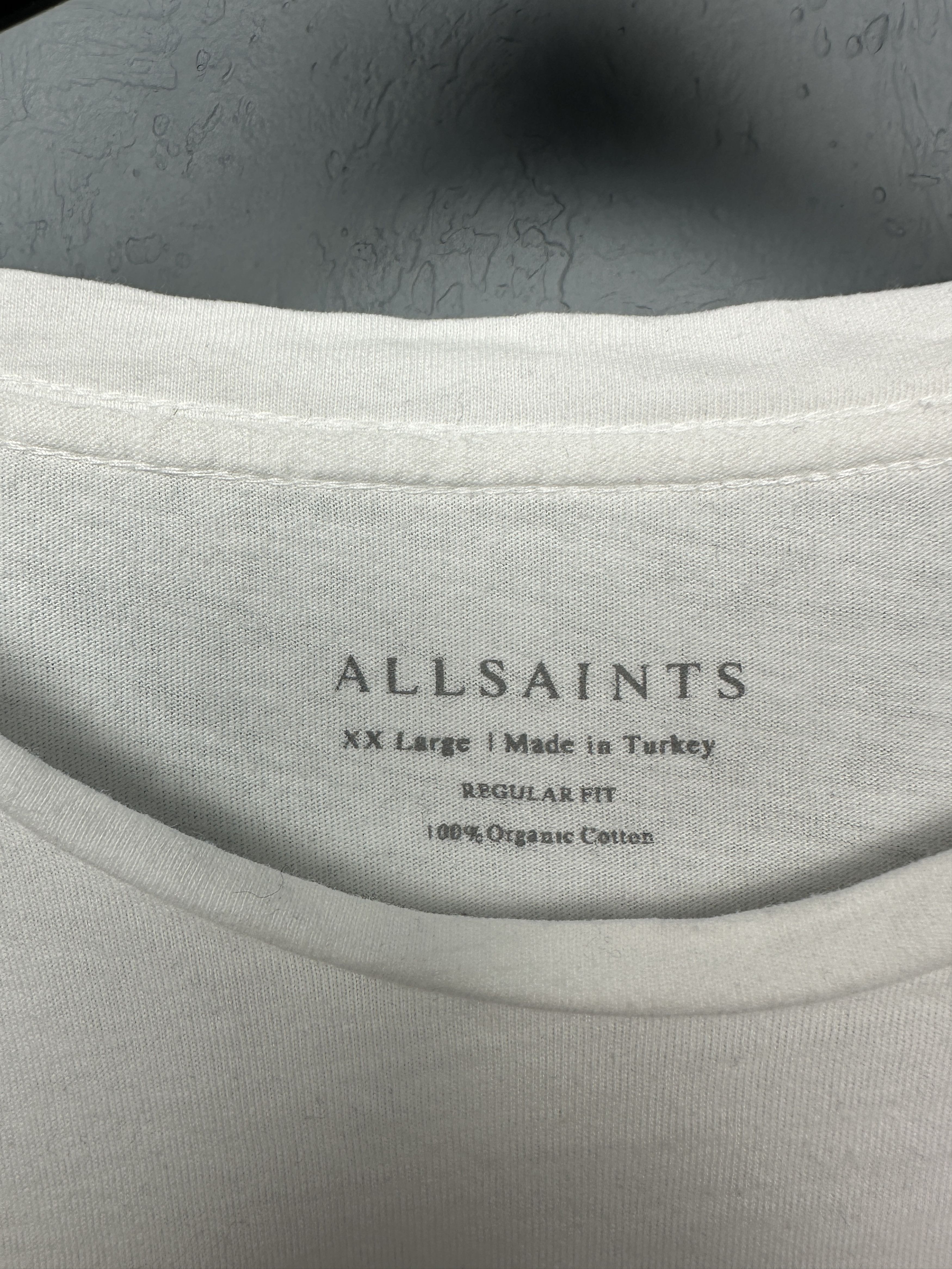 Allsaints Allsaints Mens Brace SS Crew Neck T-Shirt Size US XXL / EU 58 / 5 - 4 Thumbnail