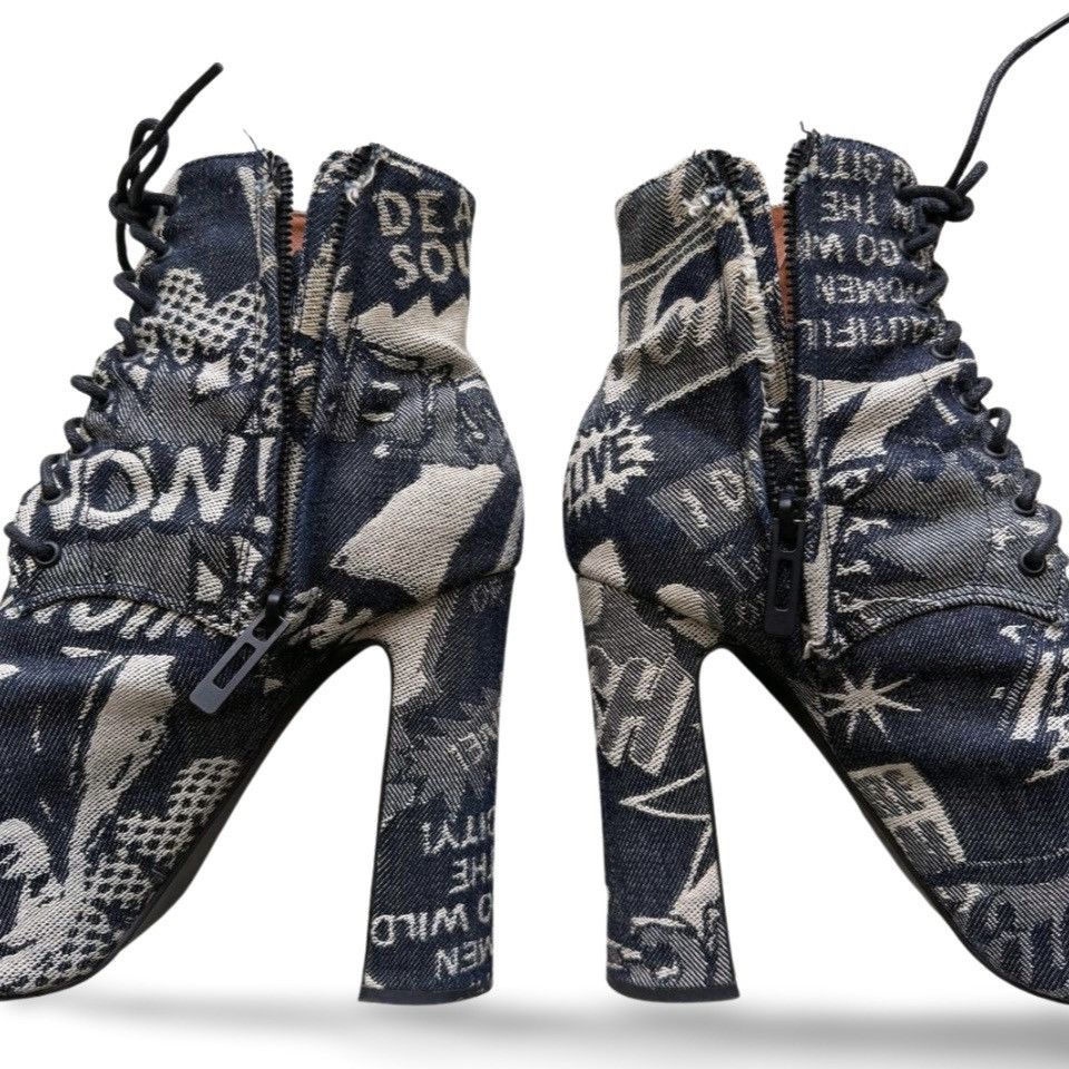 Hysteric Glamour Vintage Hysteric Glamour Platform Boots Size US 7 / IT 37 - 2 Thumbnail