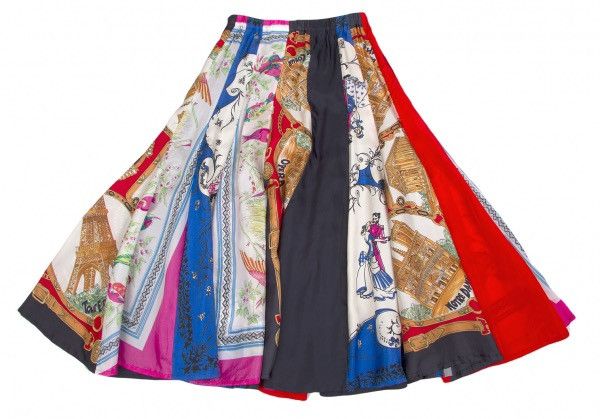Comme des Garcons Comme des Garcons vintage scarf pattern skirt Size 28" / US 6 / IT 42 - 24 Thumbnail