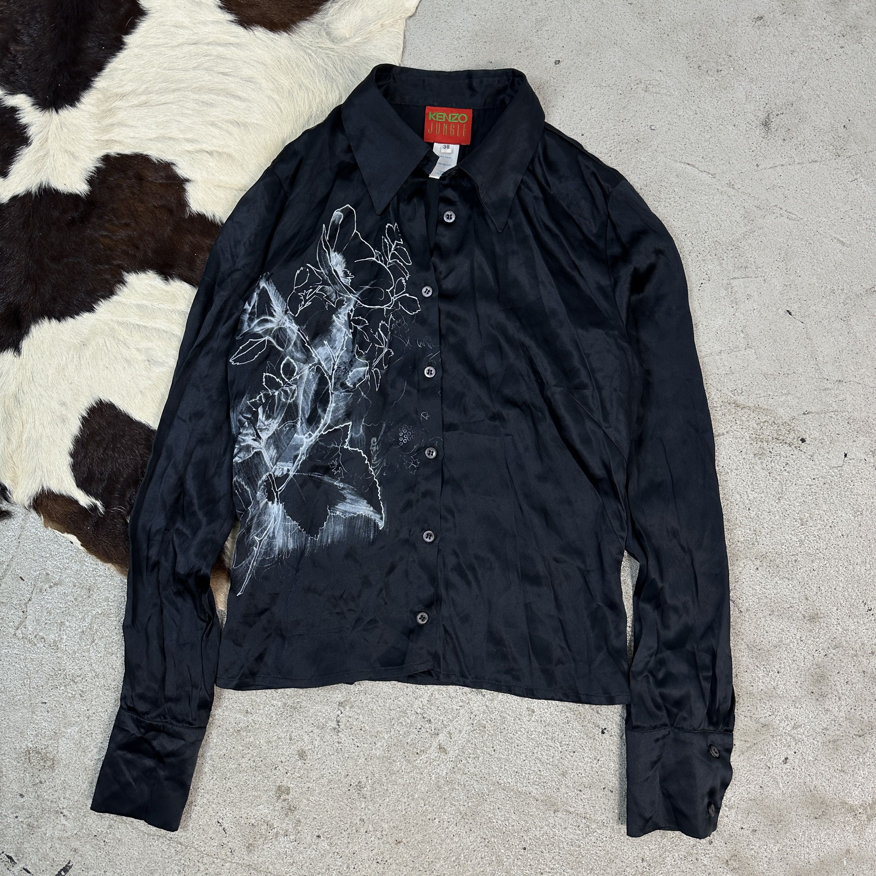 Women's Silk Shirt Vintage Kenzo