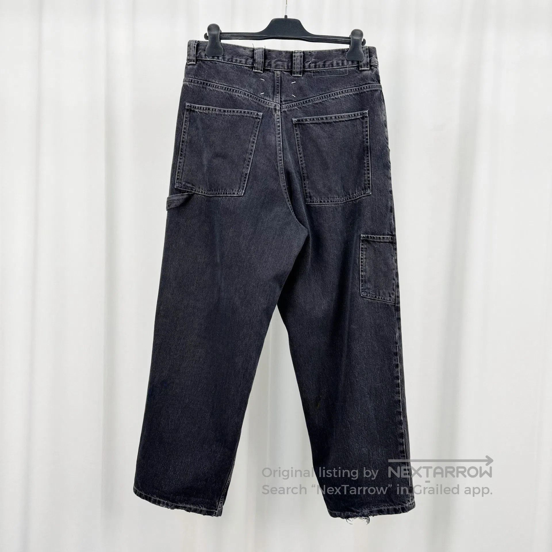 Maison Margiela Maison Margiela Ink-Splashed Washed Jeans. Size US 29 - 2 Thumbnail
