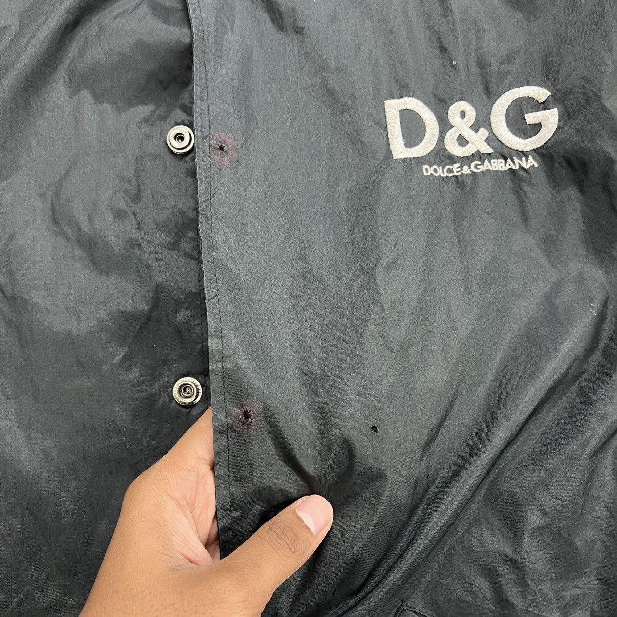 Dolce & Gabbana Vintage Dolce & Cabbana Spell Out Big Logo Coach Jacket Size US L / EU 52-54 / 3 - 14 Thumbnail