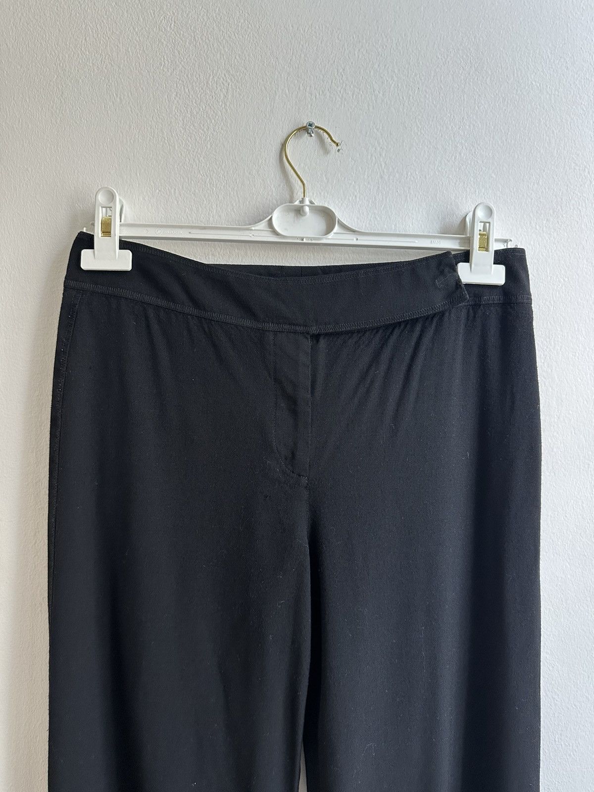 Chanel Chanel Vintage Luxury Wool Black wide pants Size 28" / US 6 / IT 42 - 5 Thumbnail