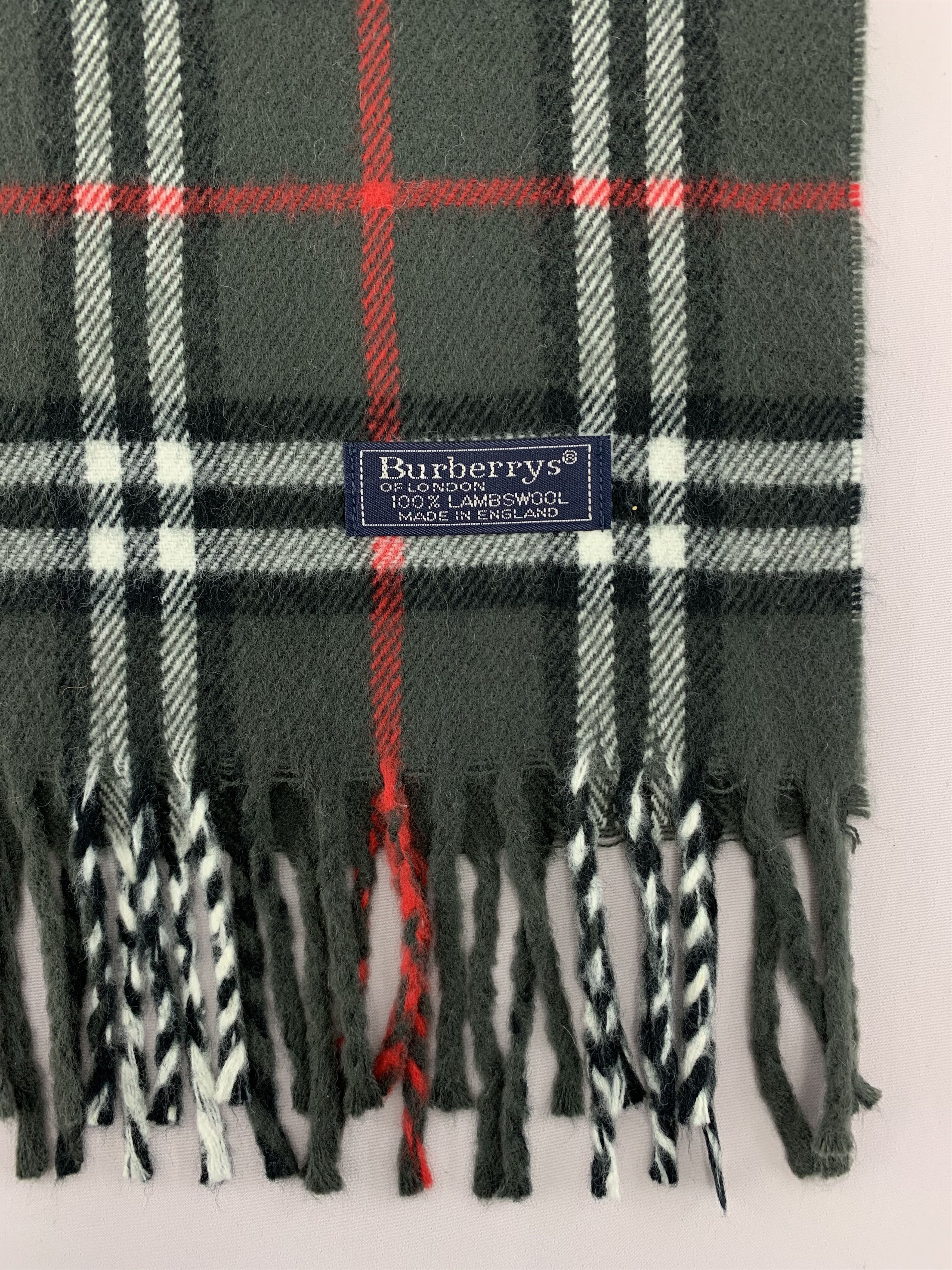Burberry Burberry Scarf Wool Muffler Neck Wrap BL5017 Size ONE SIZE - 4 Thumbnail