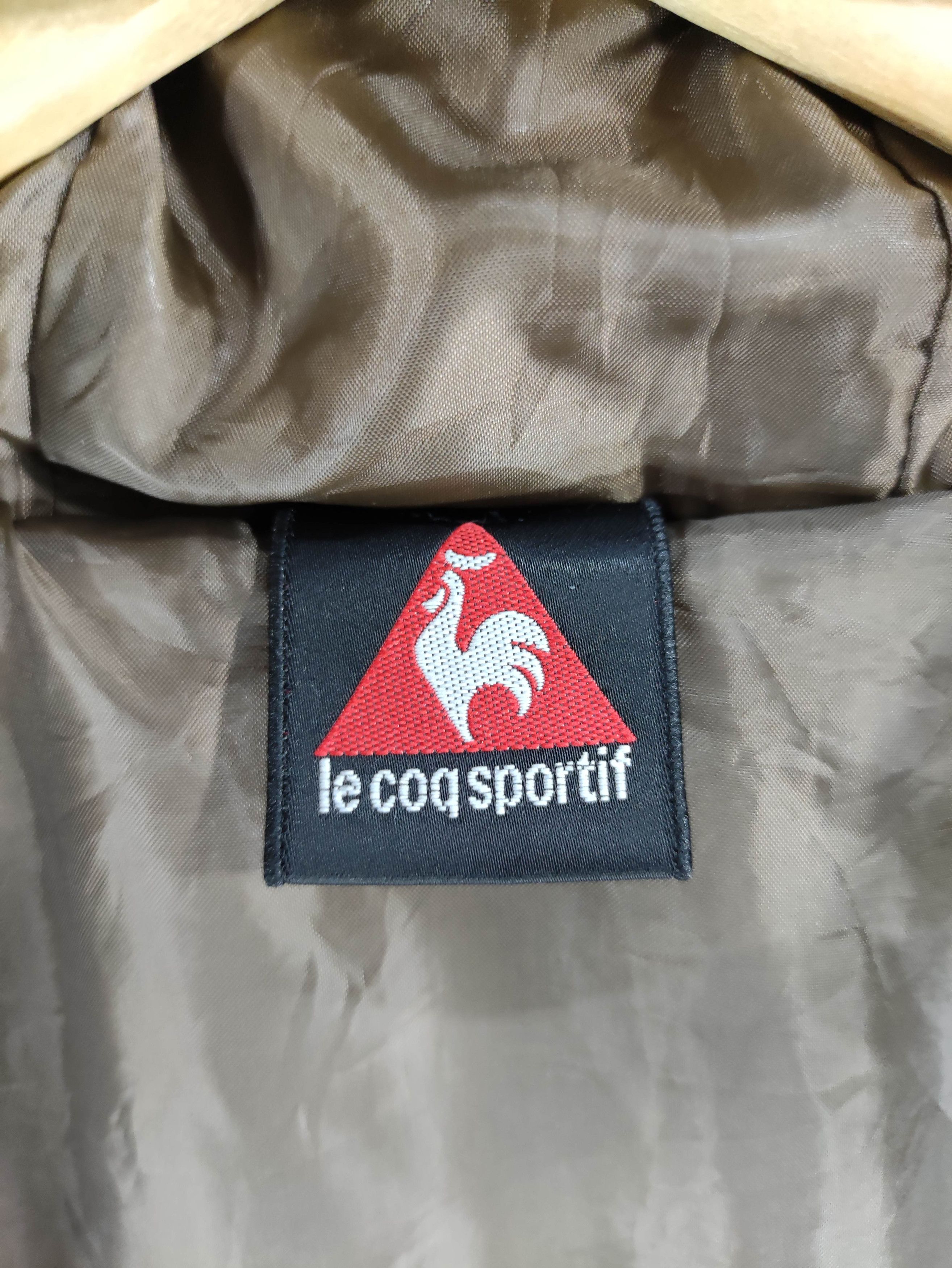 Le Coq Sportif Vintage Le Coq Sportif Quilted Hoodie Jacket Zipper Size US XL / EU 56 / 4 - 6 Thumbnail