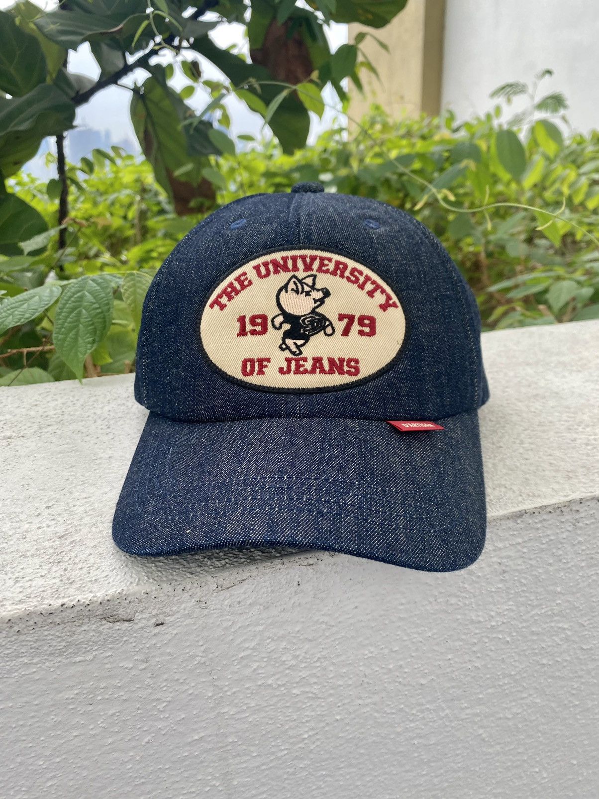 Studio D'Artisan D'artisan University of Jeans Denim cap Size ONE SIZE - 1 Thumbnail