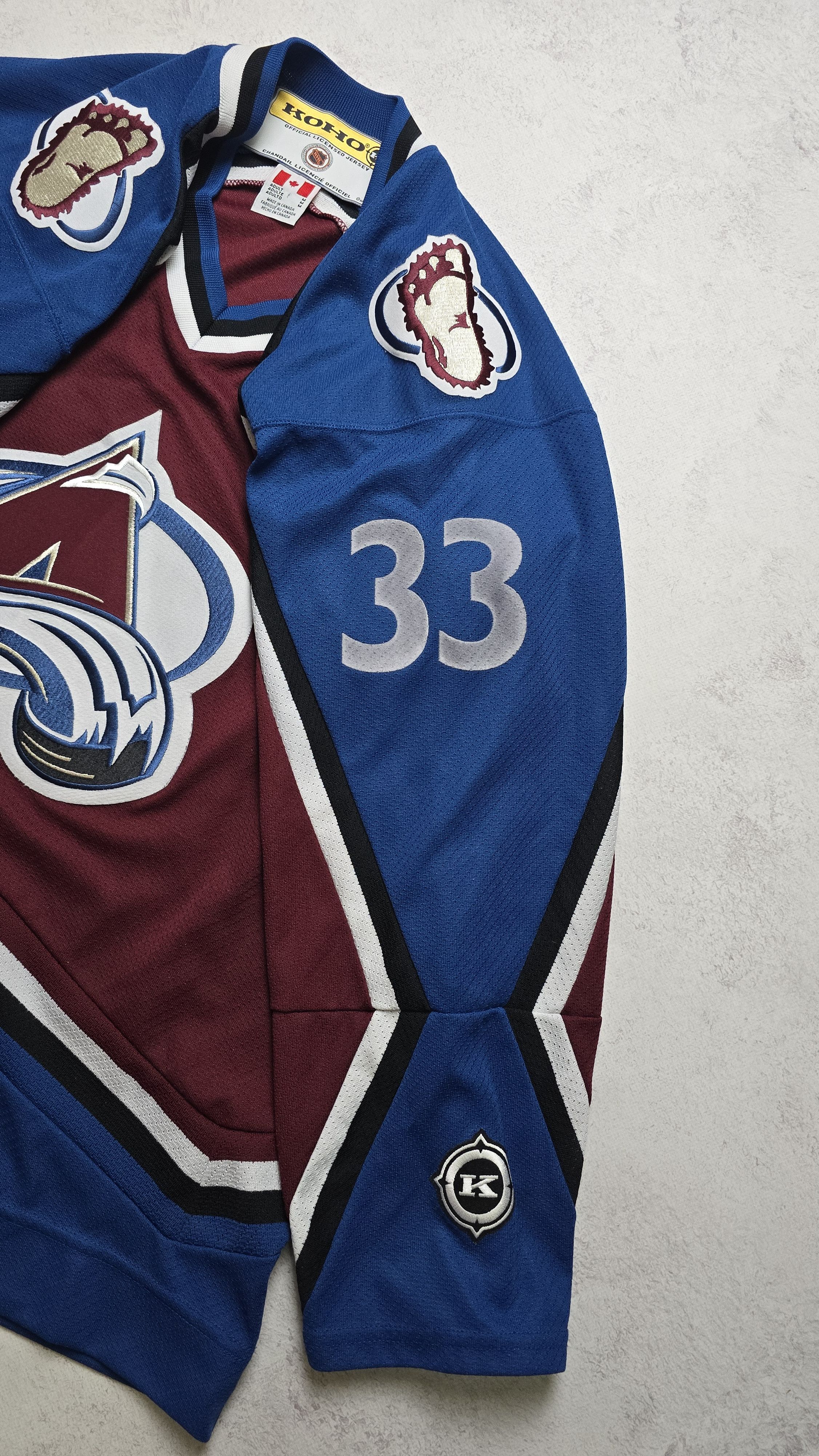 Koho Colorado Avalanche NHL Hockey Jersey Custom Name MAXX #33 Size US M / EU 48-50 / 2 - 15 Thumbnail