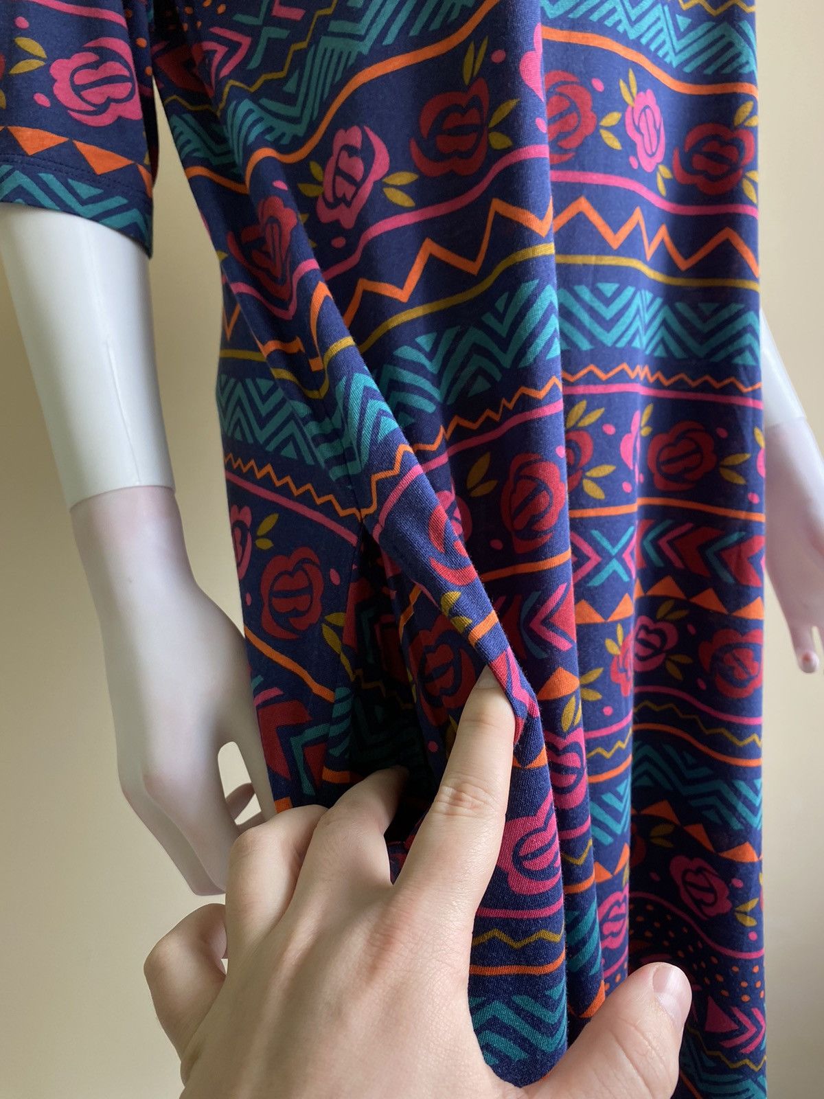 Gudrun Sjoden Gudrun Sjoden Womens Multicolor Floral Midi Dress Size M Size M / US 6-8 / IT 42-44 - 6 Thumbnail