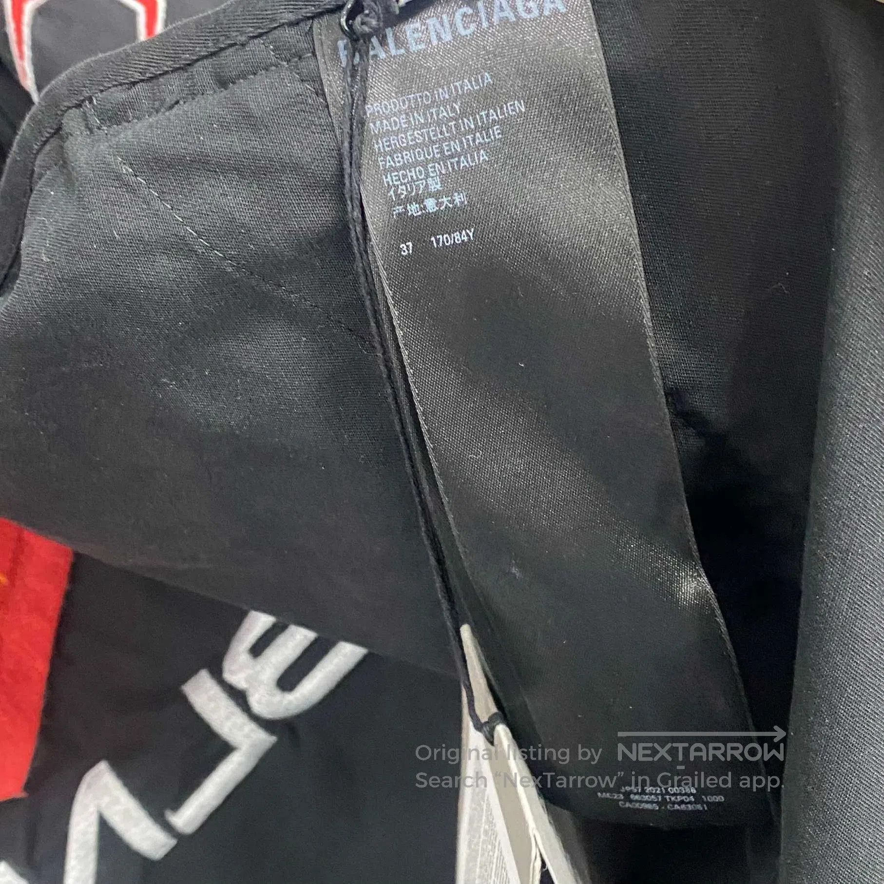 Balenciaga Balenciaga Racing Logo Three. Size US M / EU 48-50 / 2 - 5 Thumbnail