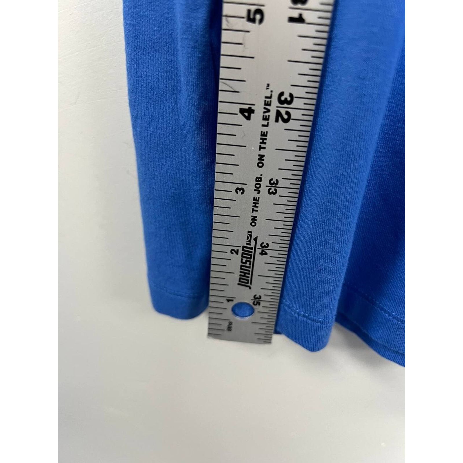 Lilly Pulitzer Lilly Pulitzer Blue Lula Dress Coastal Ruffle 3/4 XL A000036 Size XL / US 12-14 / IT 48-50 - 9 Thumbnail