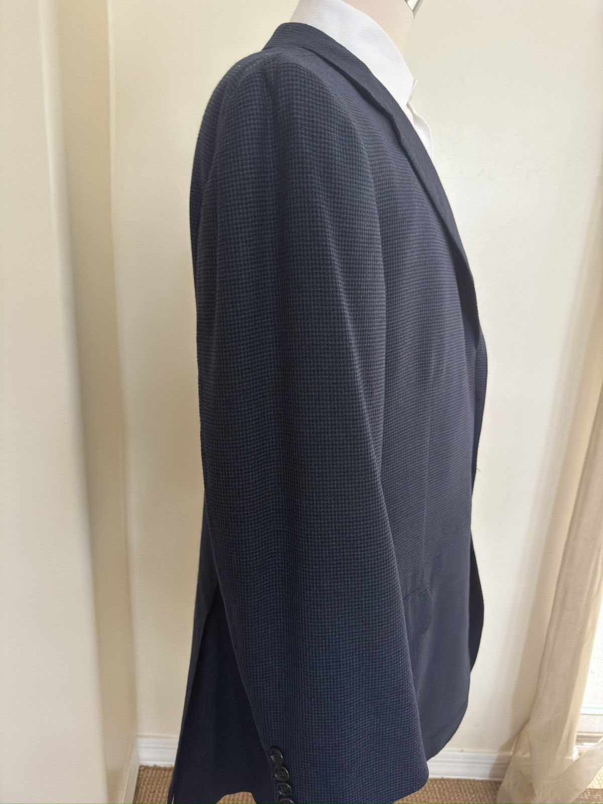 Ermenegildo Zegna Ermenegildo Zegna Vintage 15 Milmil 15 Wool Jacket 48R $3690 Size 48R - 4 Thumbnail