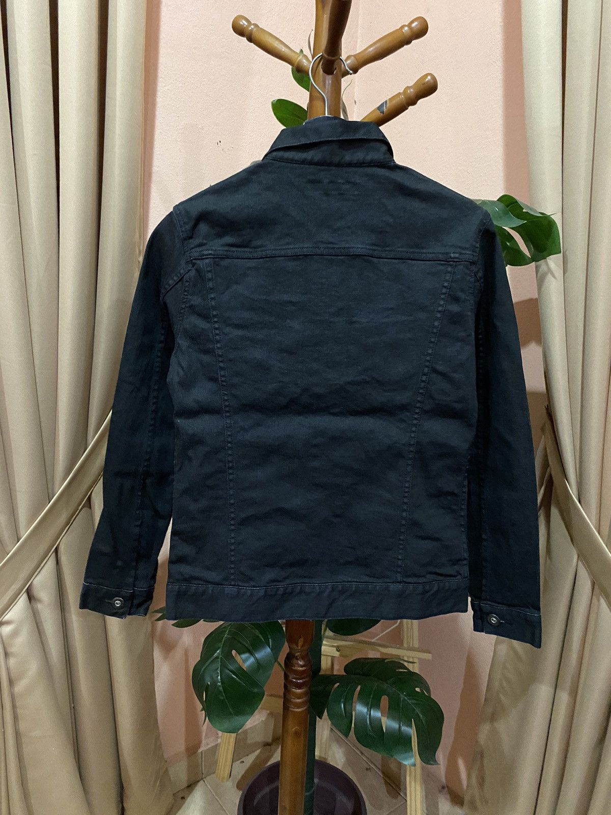 Vanquish BLACK BY VANQUISH DENIM JACKET Size S / US 4 / IT 40 - 8 Thumbnail