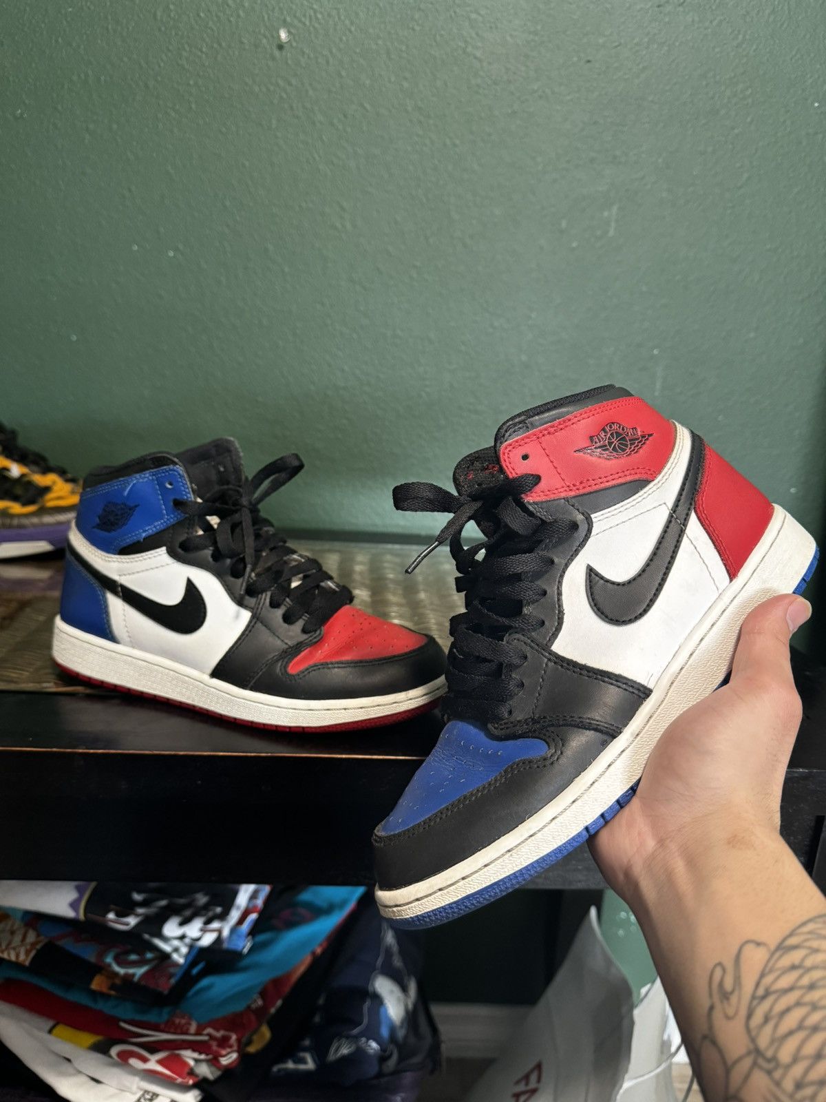 Jordan Brand × Nike Jordan 1 ‘Top 3’ 2016 Size US 5.5 / EU 38 - 1 Thumbnail