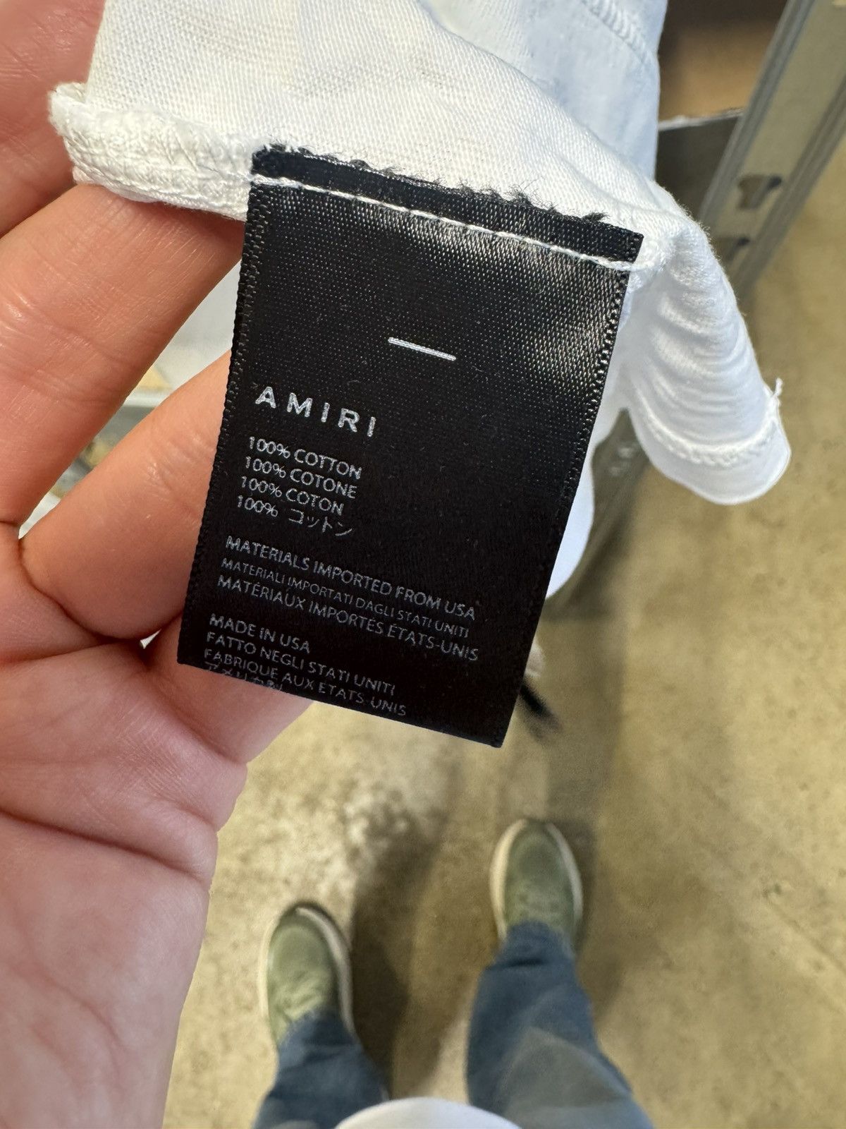 Amiri Amiri Leopard Logo T-Shirt NEW 550$ Size US S / EU 44-46 / 1 - 3 Thumbnail