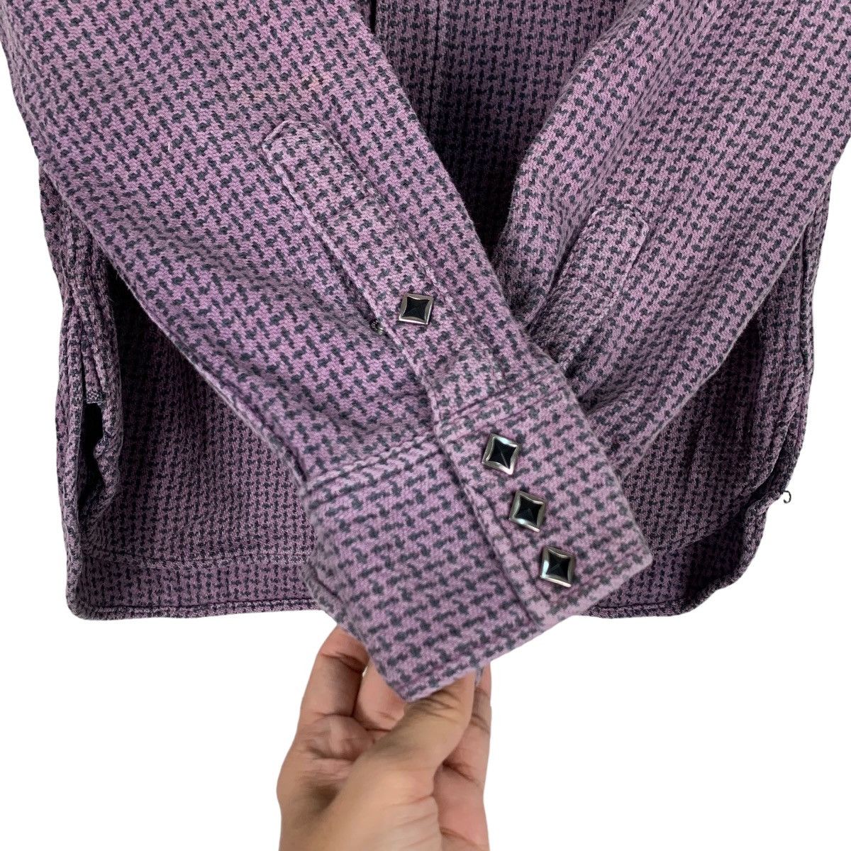 Flannel WEST RIDE Cycle Togs For Motorcyclist Button Shirt #0139-C7 Size US S / EU 44-46 / 1 - 14 Thumbnail