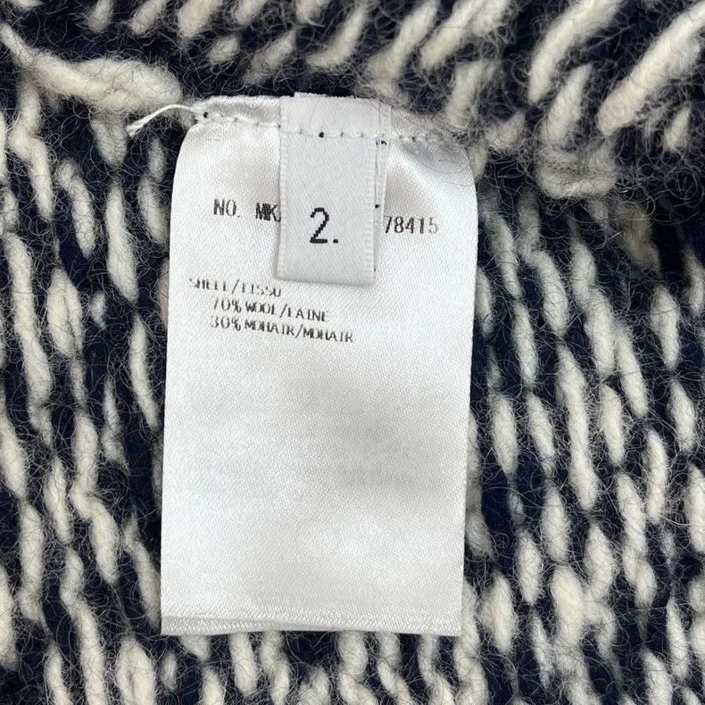Thom Browne Thom Browne Size 2Dark Blue Snow Classic Logo Wool Mohair L Size US M / EU 48-50 / 2 - 7 Thumbnail
