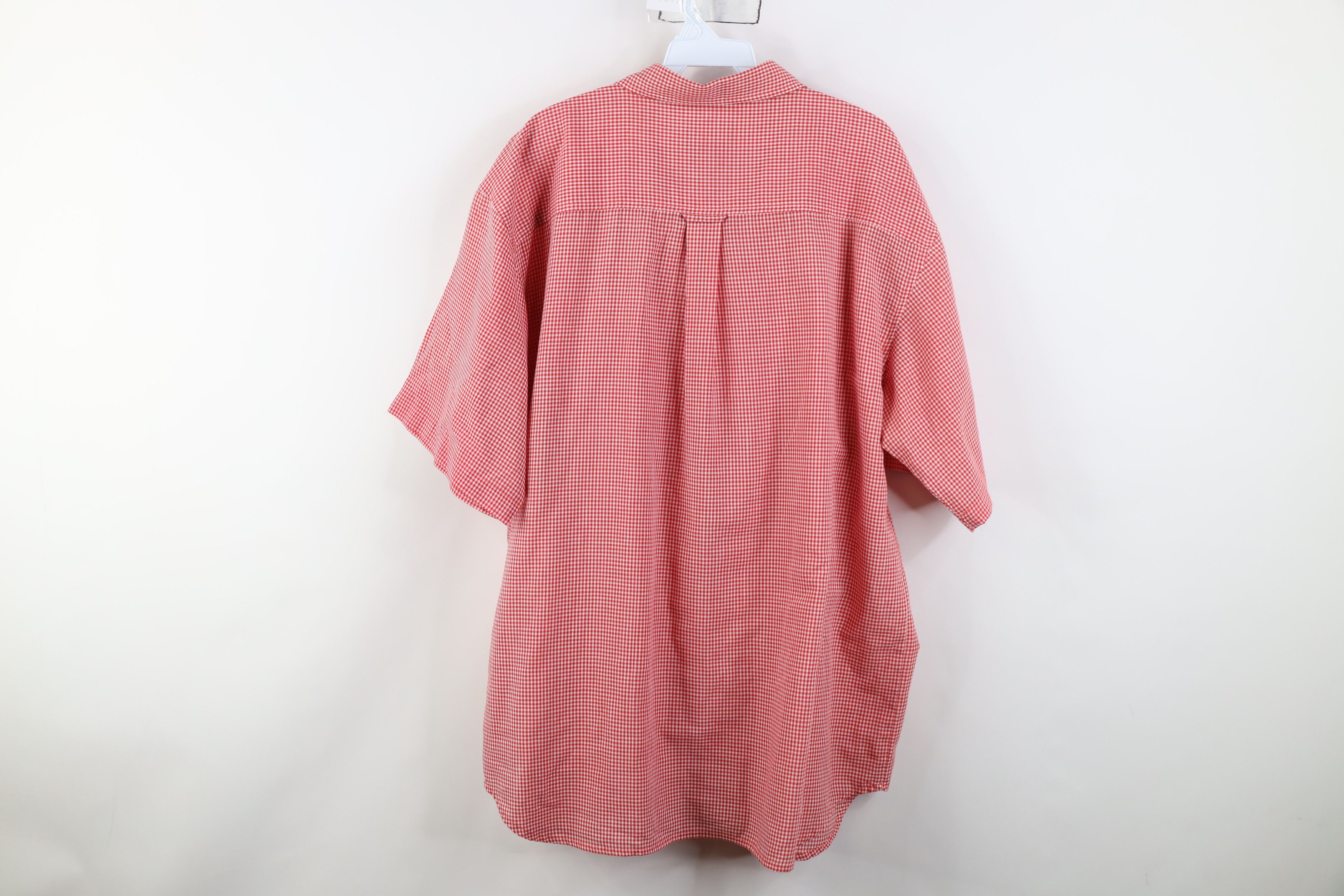 Vintage Vintage 90s Streetwear Short Sleeve Collared Button Shirt Size US XL / EU 56 / 4 - 8 Thumbnail