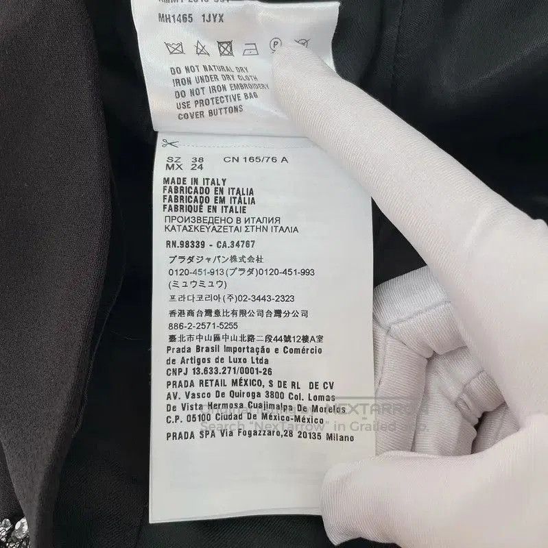 Miu Miu Miu Miu Black Fall Jacket for Women . Size M / US 6-8 / IT 42-44 - 7 Thumbnail