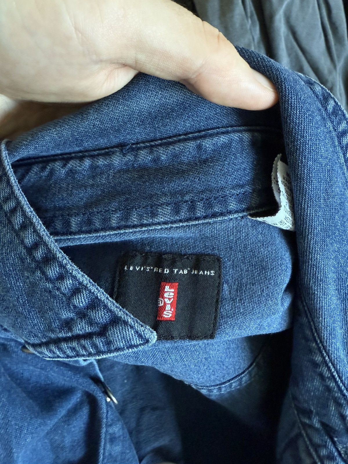 Levi's Vintage Levi’s Red Tab Button up Size US L / EU 52-54 / 3 - 3 Thumbnail