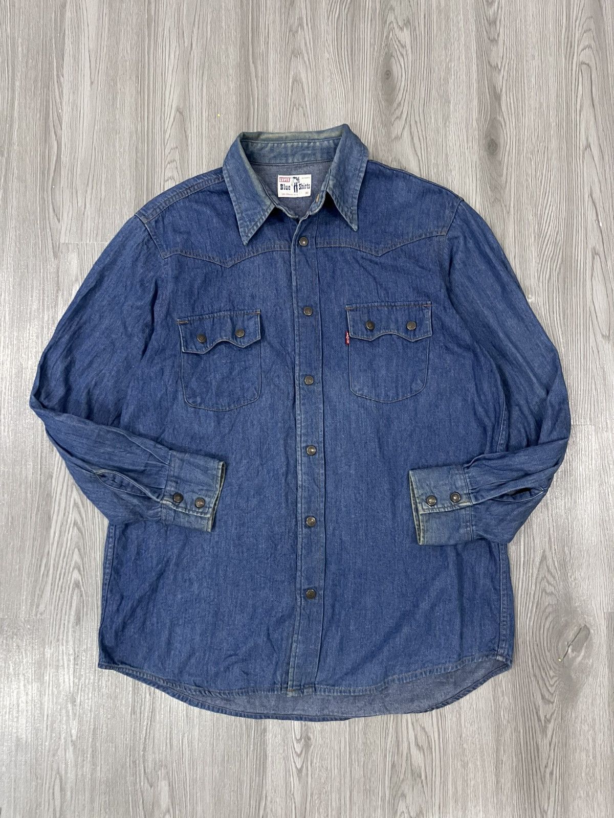 Levi's × Vintage 90s Levi’s Western Shirt Size US M / EU 48-50 / 2 - 11 Thumbnail